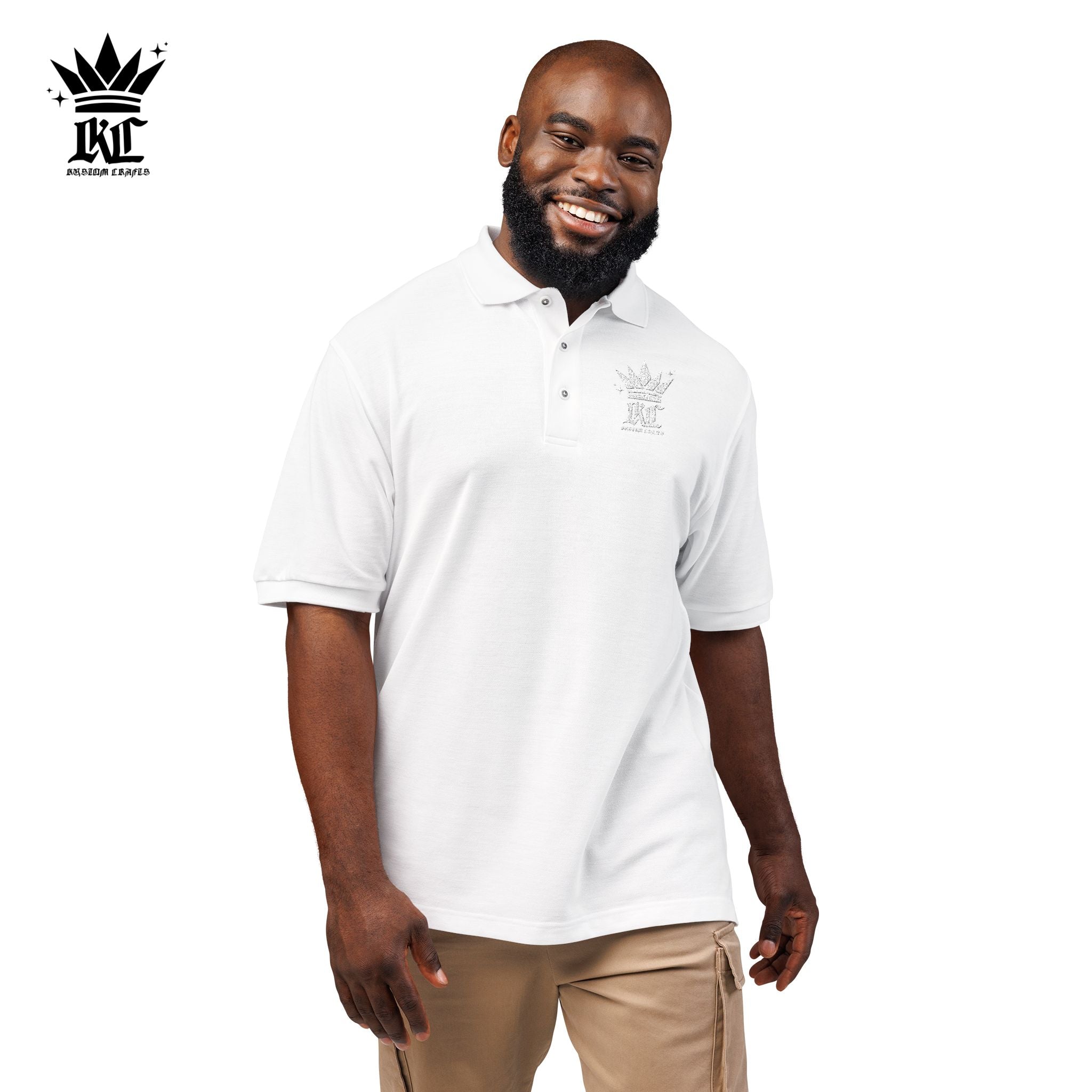 Custom Embroidered Logo Polo Shirt