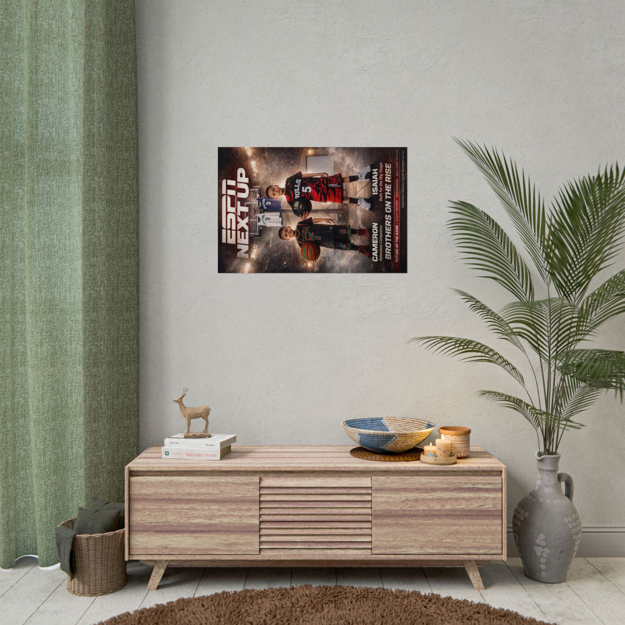 Chimyao Basketball (3) Rolled Poster — Sports Wall Art for Fans