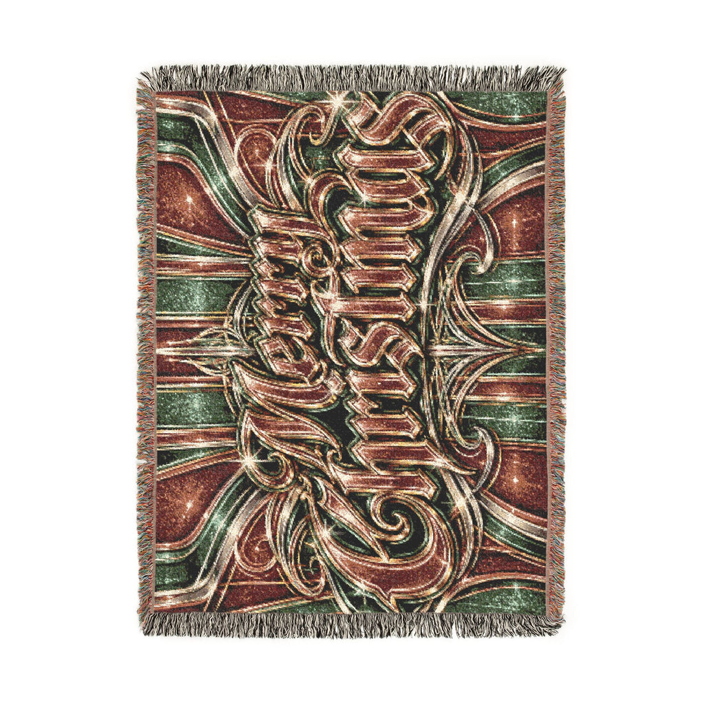 Limited Edition Merry Christmas Woven Blanket