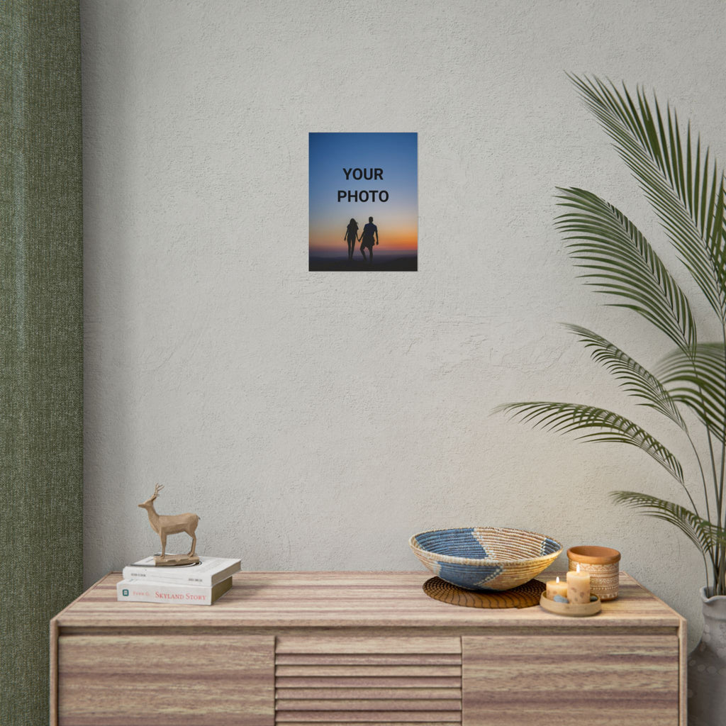 Custom Photo Poster — Rolled Print for Wall Art, Personalized Image