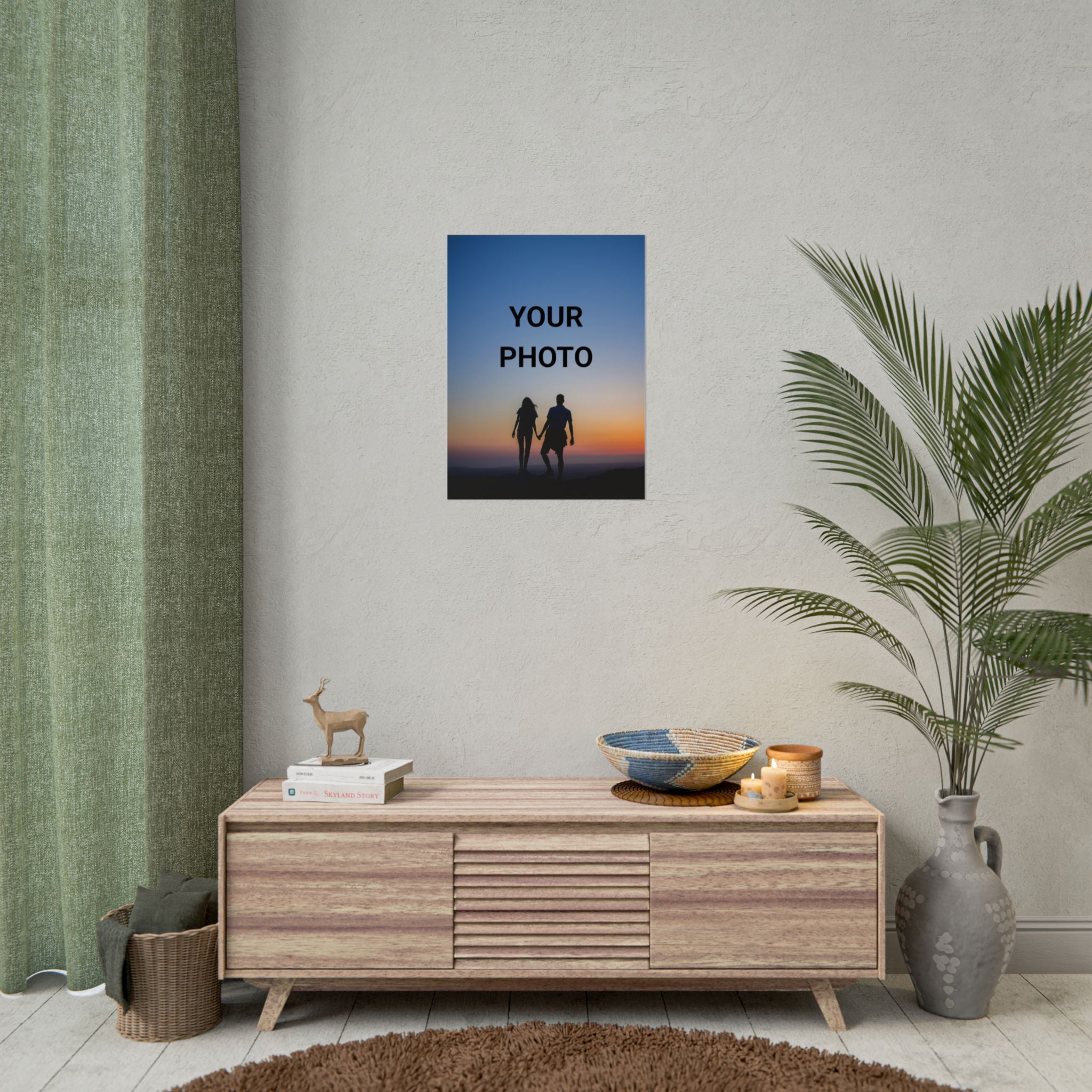 Custom Photo Poster — Rolled Print for Wall Art, Personalized Image