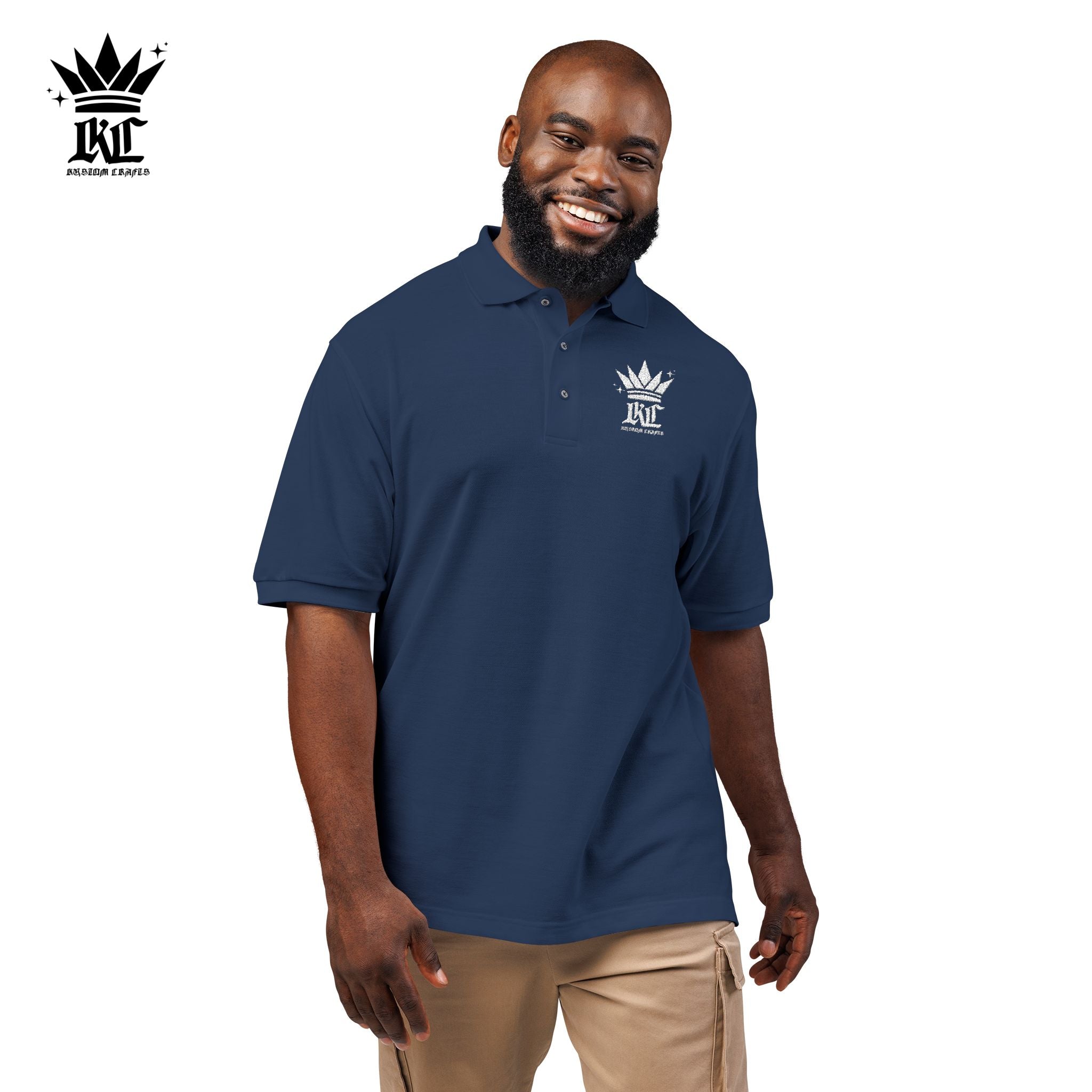 Custom Embroidered Logo Polo Shirt