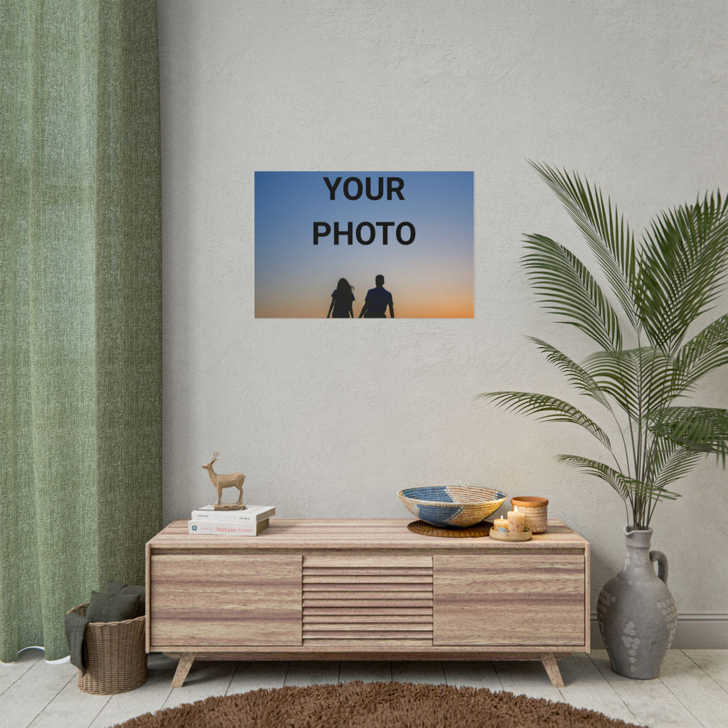 Custom Photo Poster — Rolled Print for Wall Art, Personalized Image