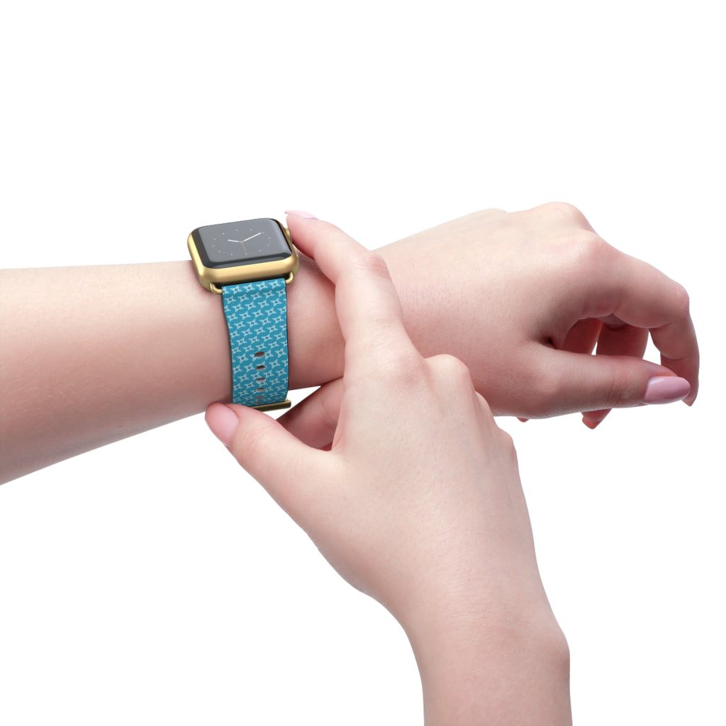Zia Pattern Turquoise Watch Band