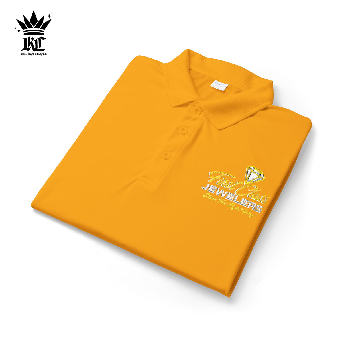 Embroidered First Class Logo