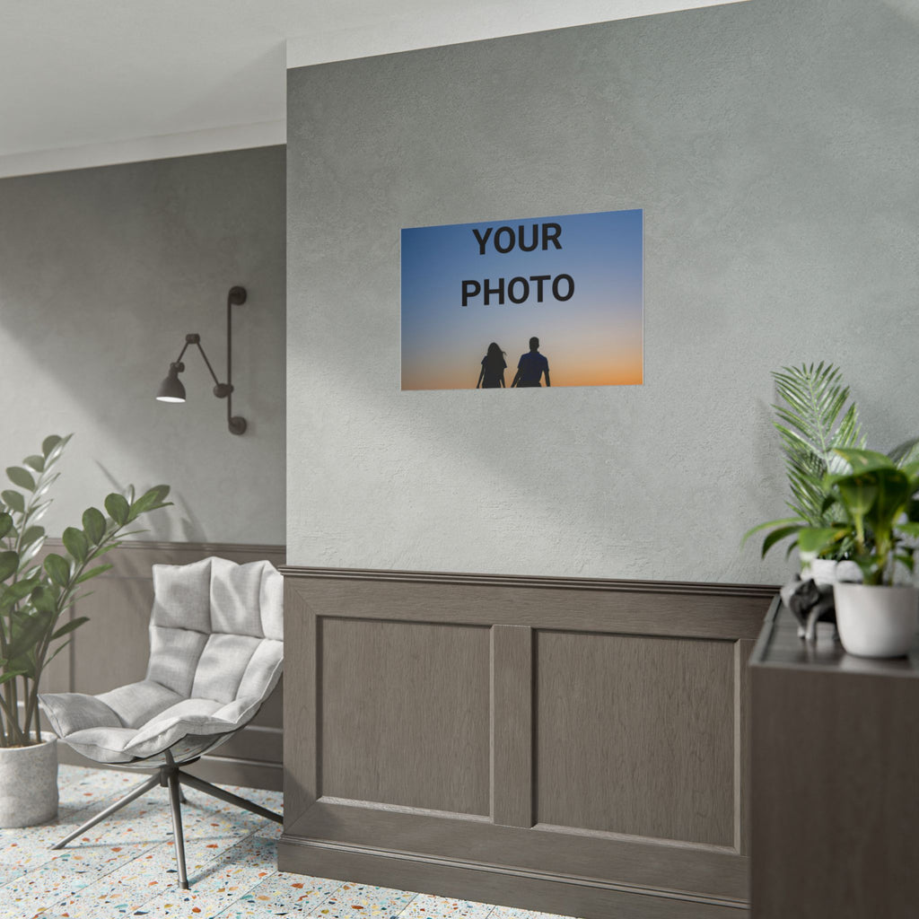 Custom Photo Poster — Rolled Print for Wall Art, Personalized Image
