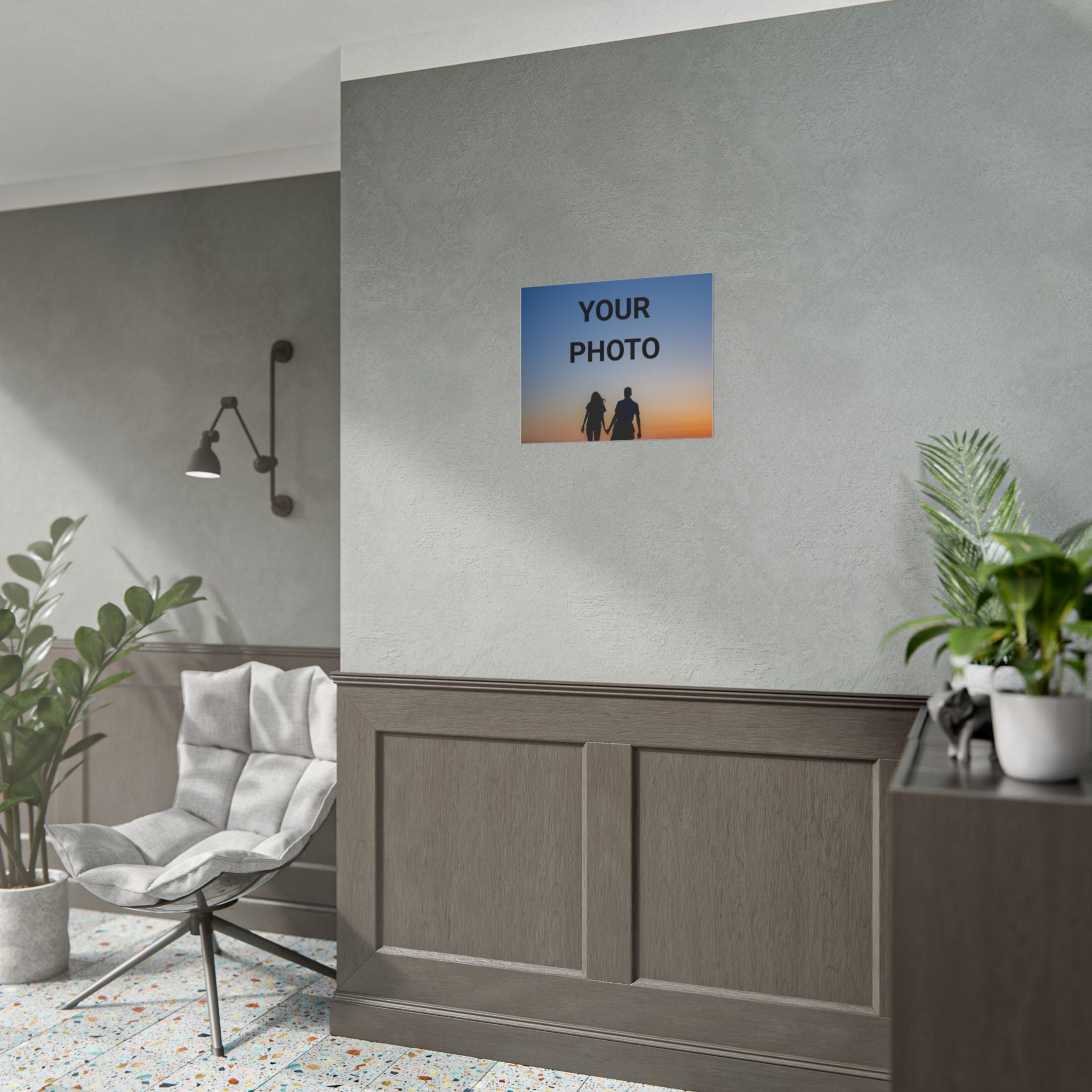 Custom Photo Poster — Rolled Print for Wall Art, Personalized Image
