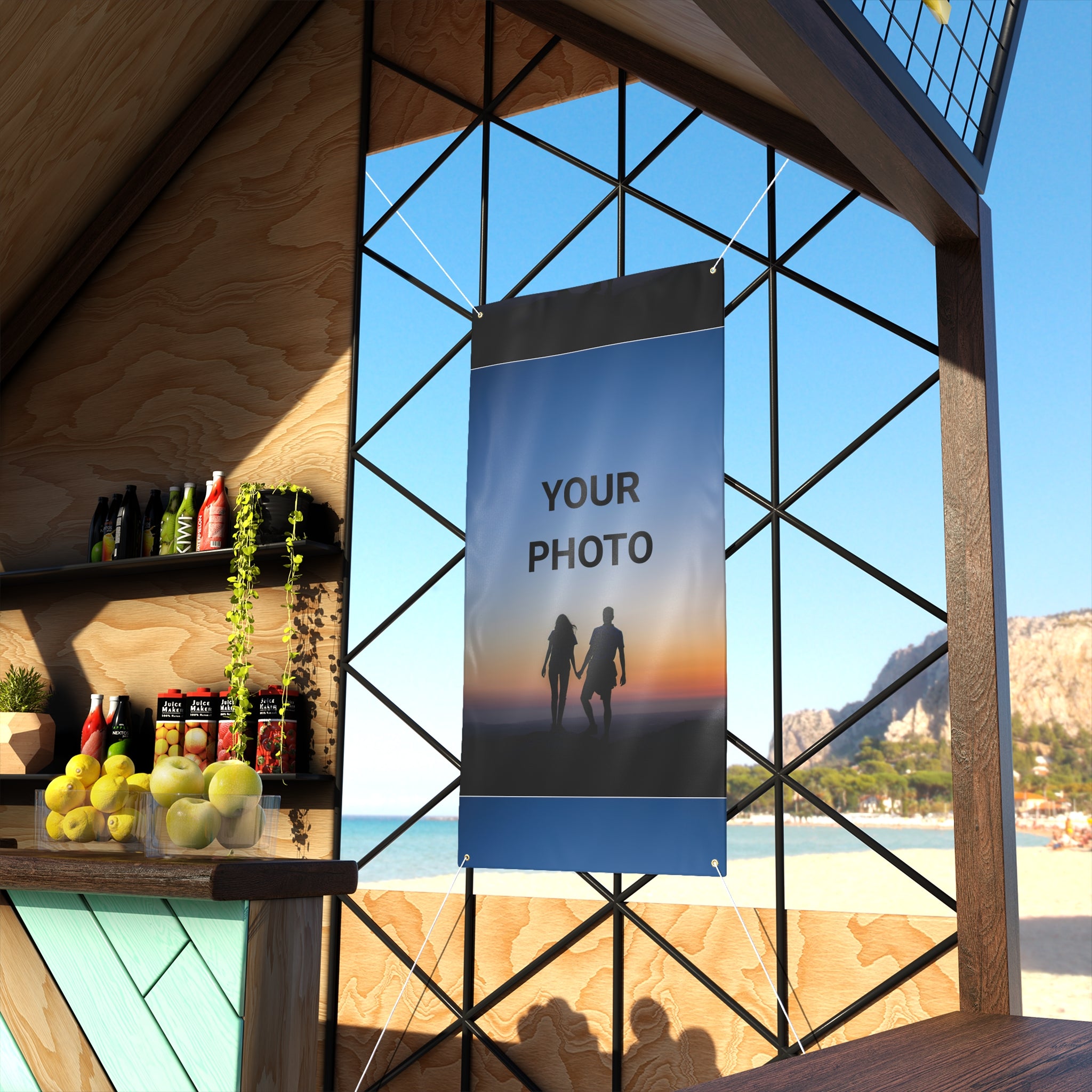 Custom Matte Banner — Personalized Outdoor/Indoor Vinyl Sign