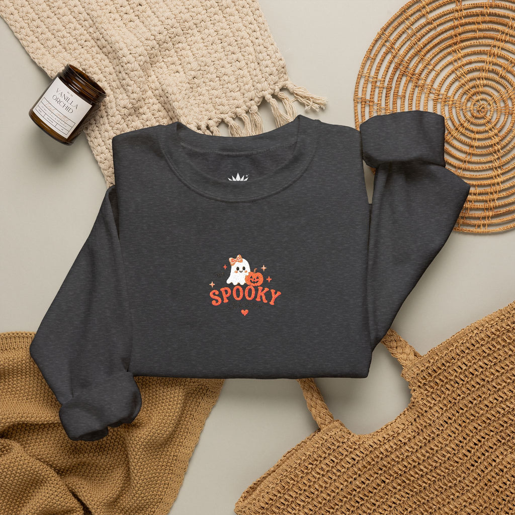 Spooky Ghost Pumpkin Crewneck