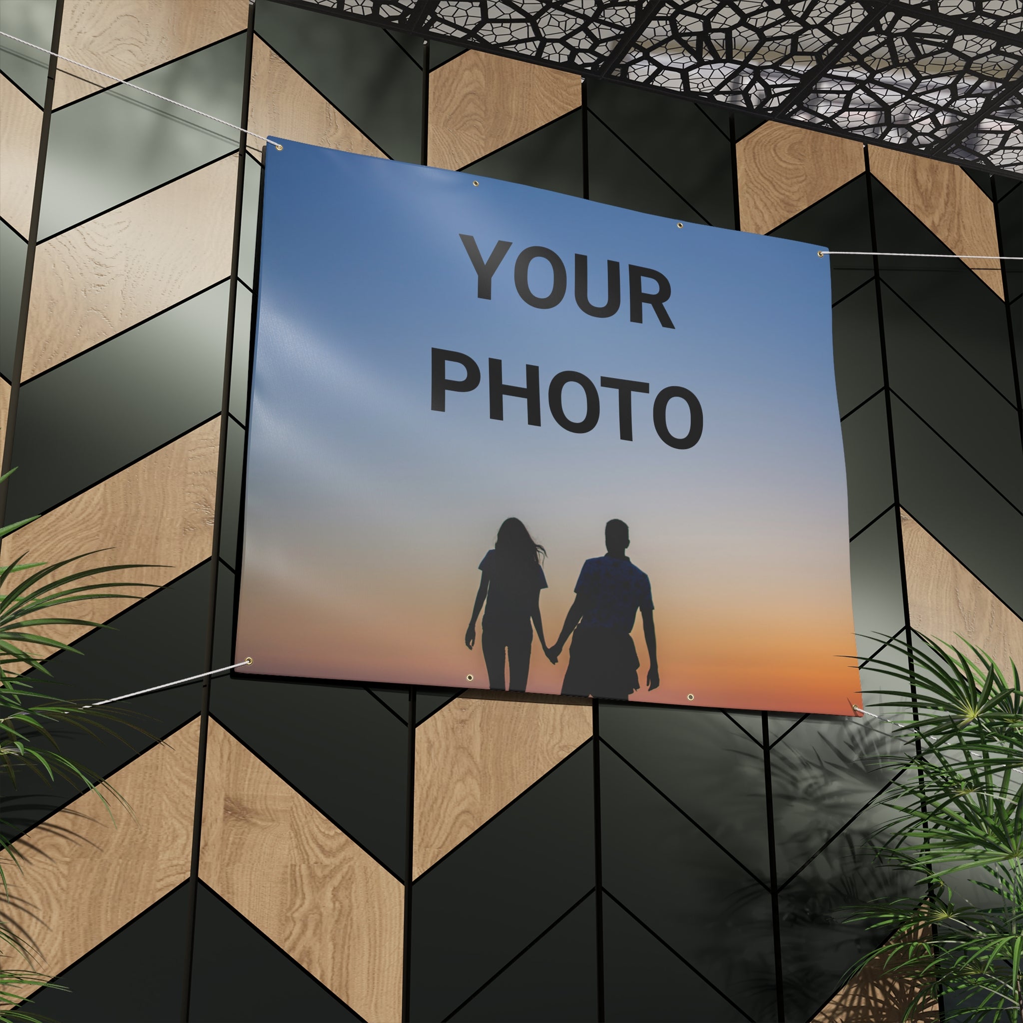 Custom Matte Banner — Personalized Outdoor/Indoor Vinyl Sign