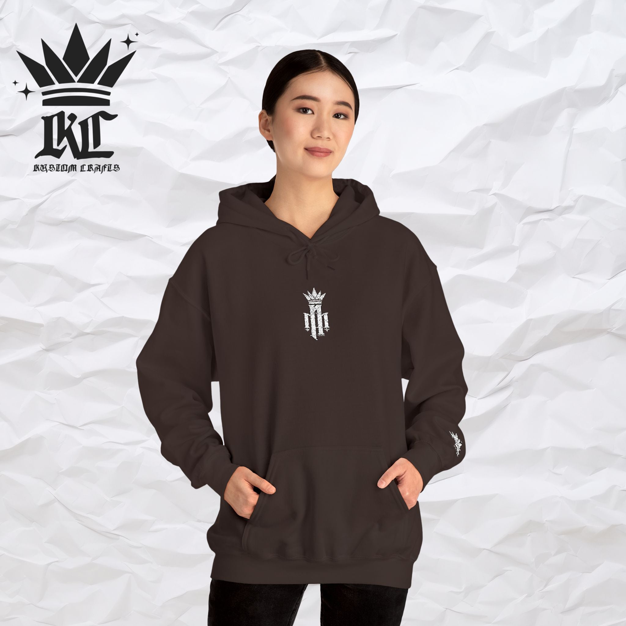 NM Monogram - Embroidered Hoodie