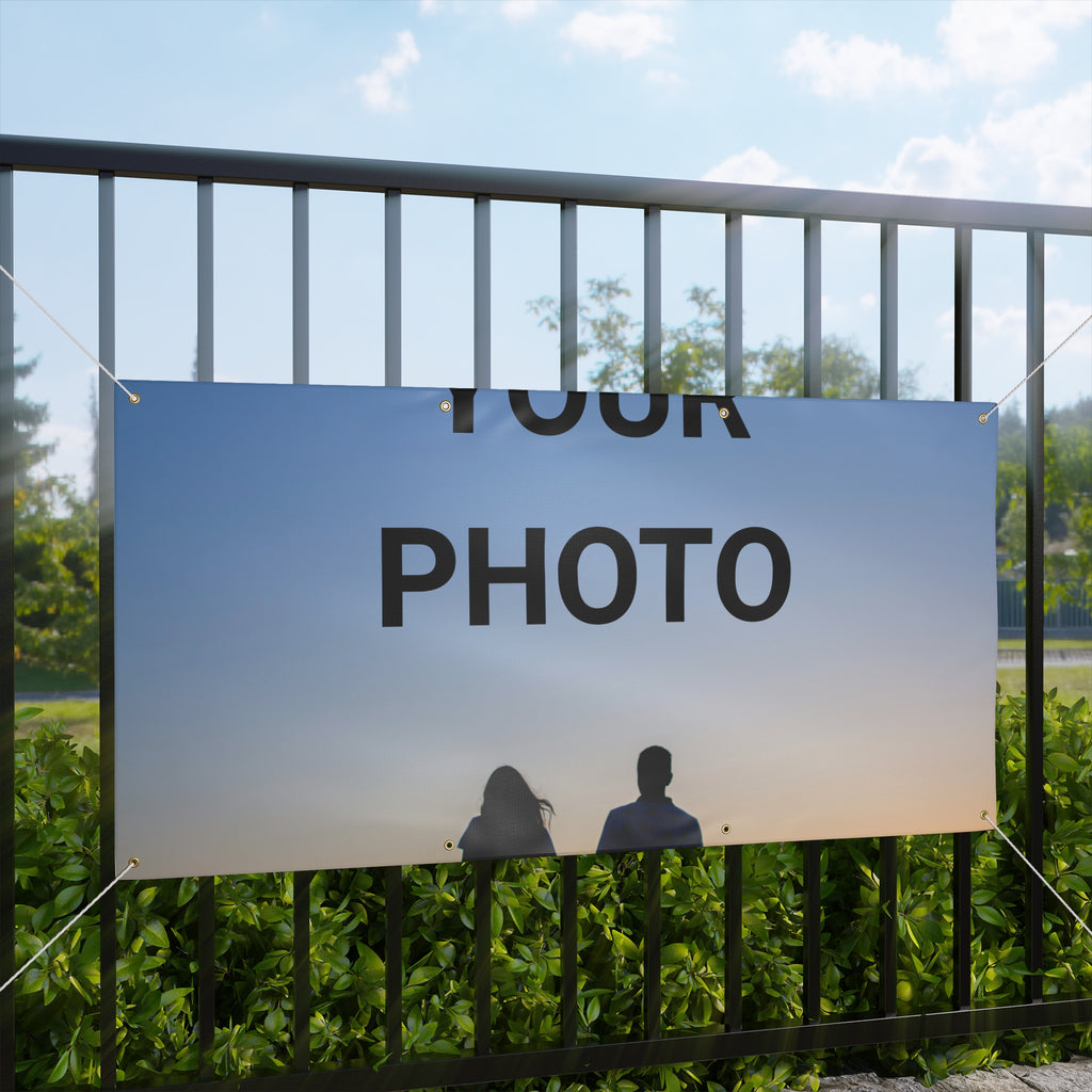 Custom Matte Banner — Personalized Outdoor/Indoor Vinyl Sign