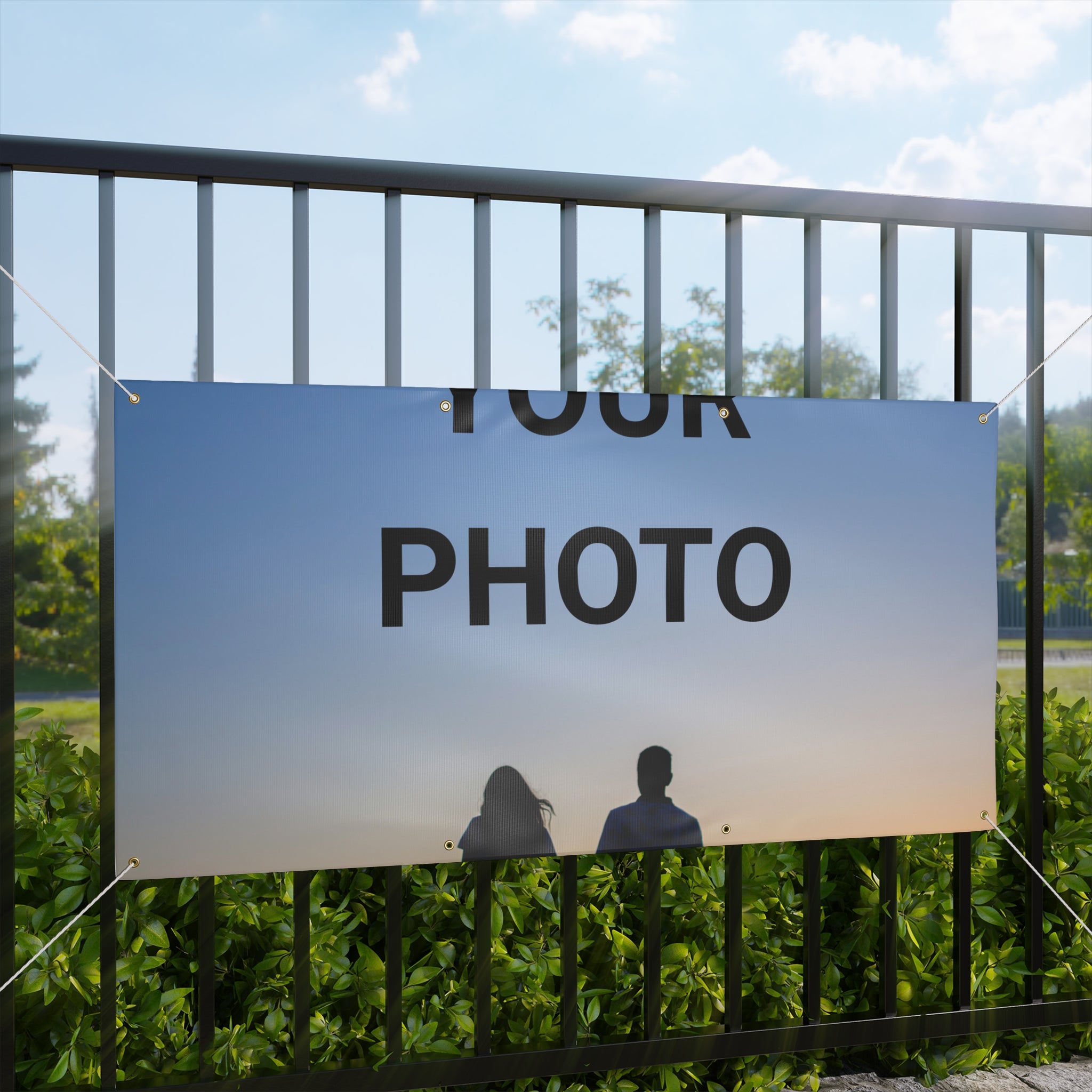 Custom Matte Banner — Personalized Outdoor/Indoor Vinyl Sign