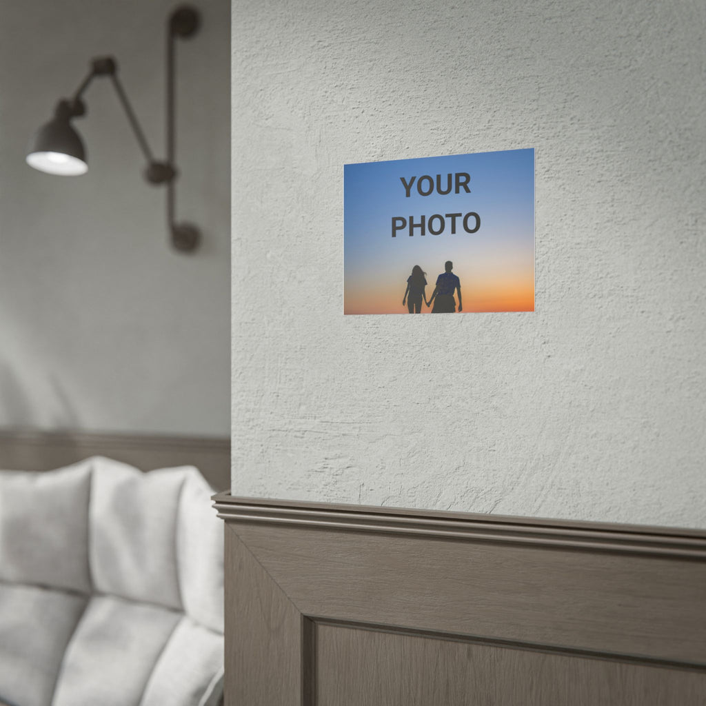 Custom Photo Poster — Rolled Print for Wall Art, Personalized Image