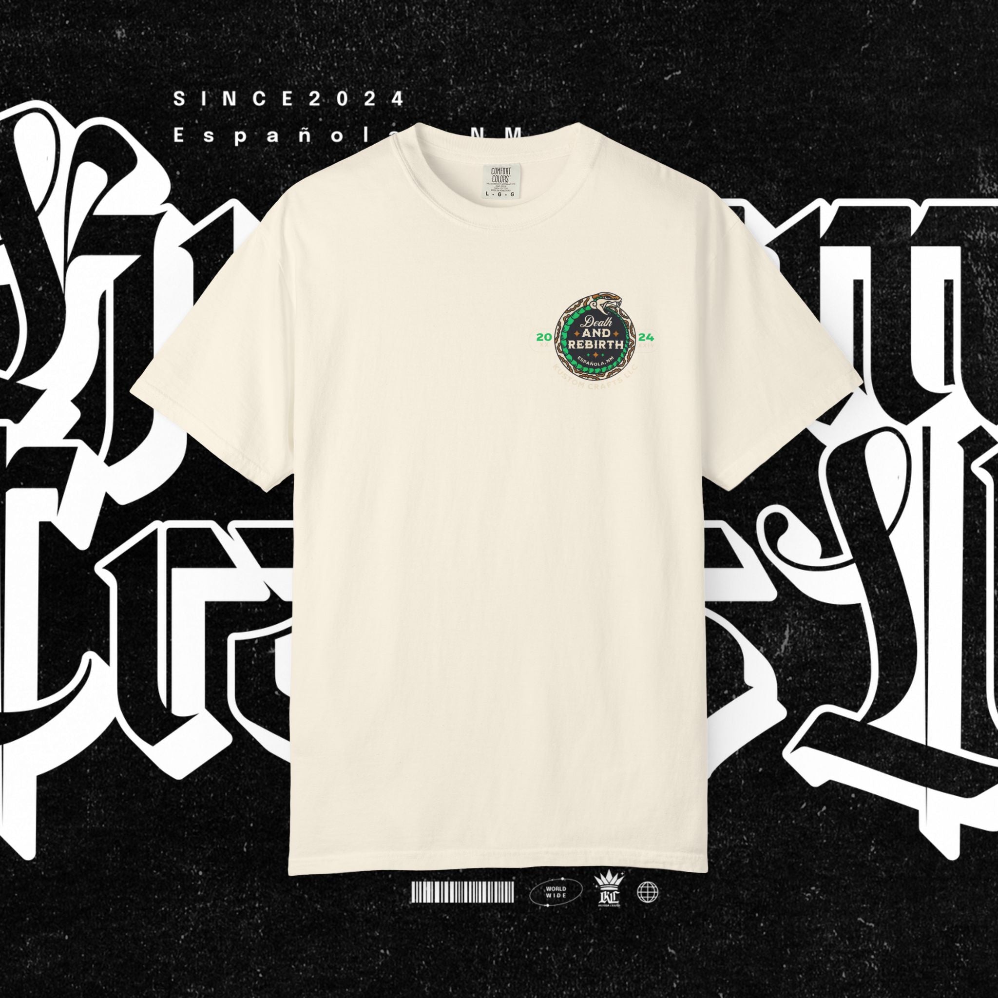 Death and Rebirth Snake Graphic Tee
