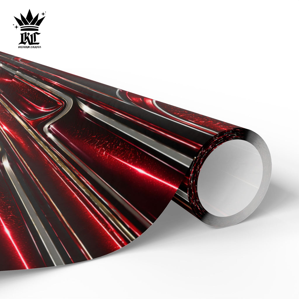 Candy Paint Red Wrapping Paper