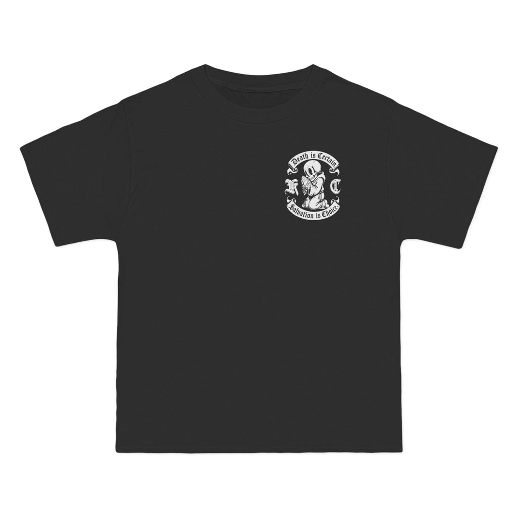 Death Is Certain Salvation Is Choice Graphic T-Shirt — Streetwear