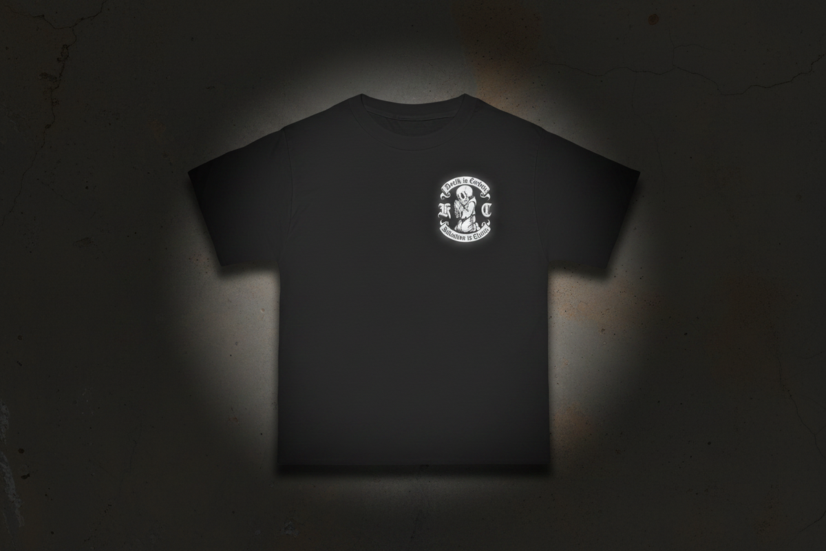 Death Is Certain Salvation Is Choice Graphic T-Shirt — Streetwear
