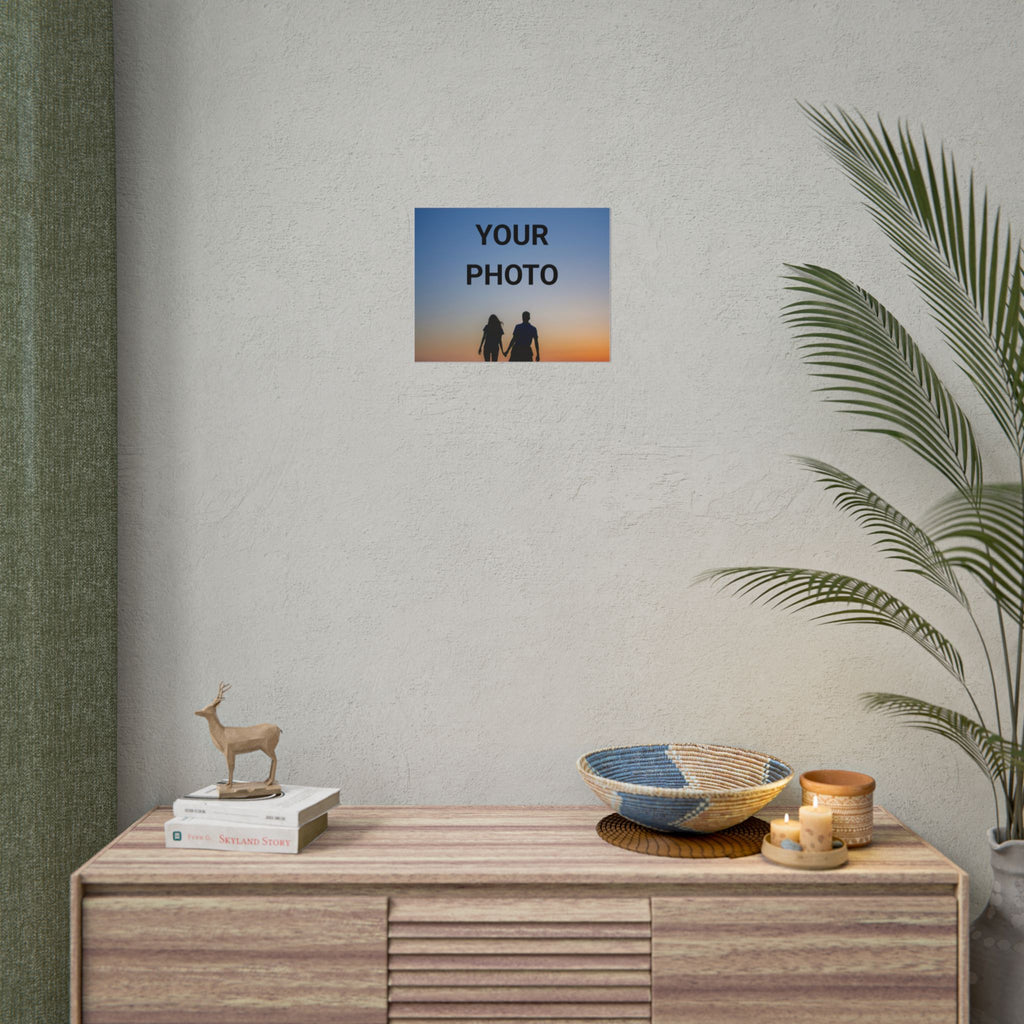 Custom Photo Poster — Rolled Print for Wall Art, Personalized Image