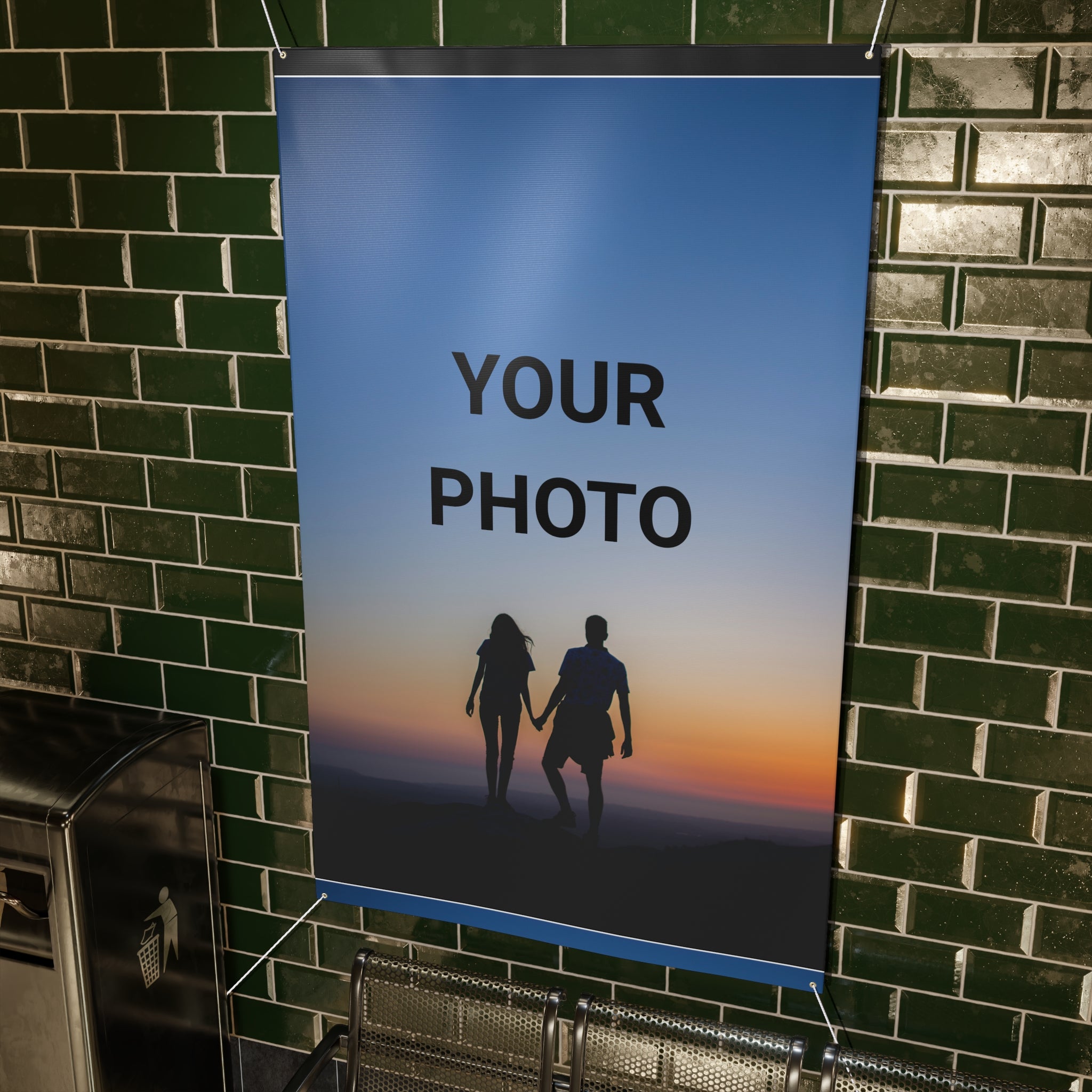Custom Matte Banner — Personalized Outdoor/Indoor Vinyl Sign