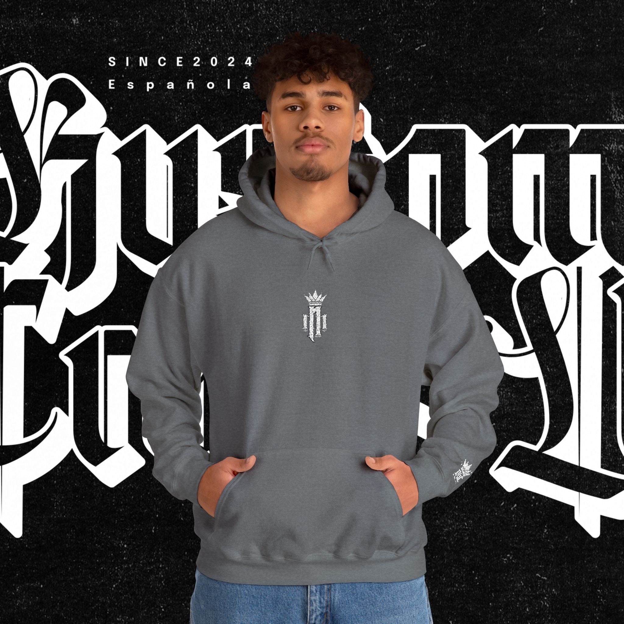 NM Monogram - Embroidered Hoodie