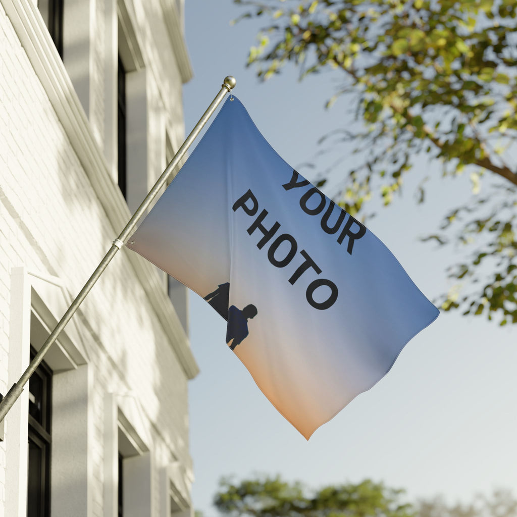 Custom Double-Sided Photo Flag – Personalized