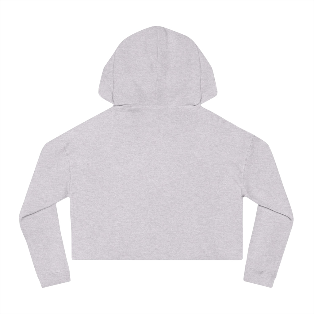 Zia Sun, Cow Print - Cropped Hoodie