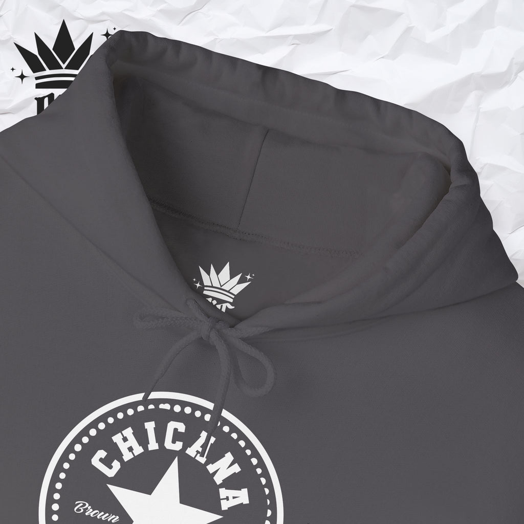 Chicana All Star Hoodie — Vintage Latina Pride Sweatshirt