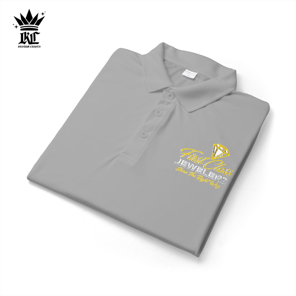 Embroidered First Class Logo