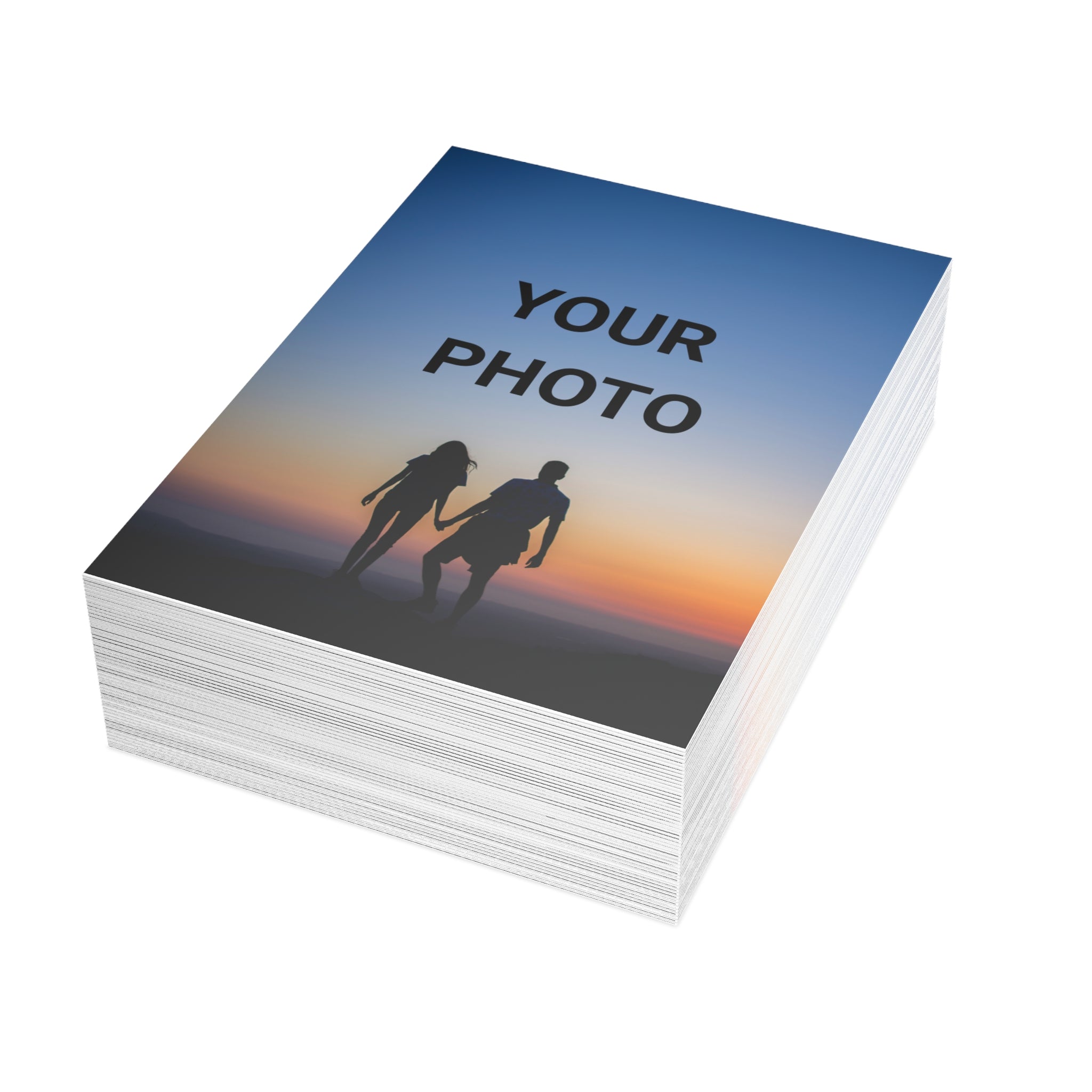 Personalized Post Cards & Invitations Set - Double-Side Decoration