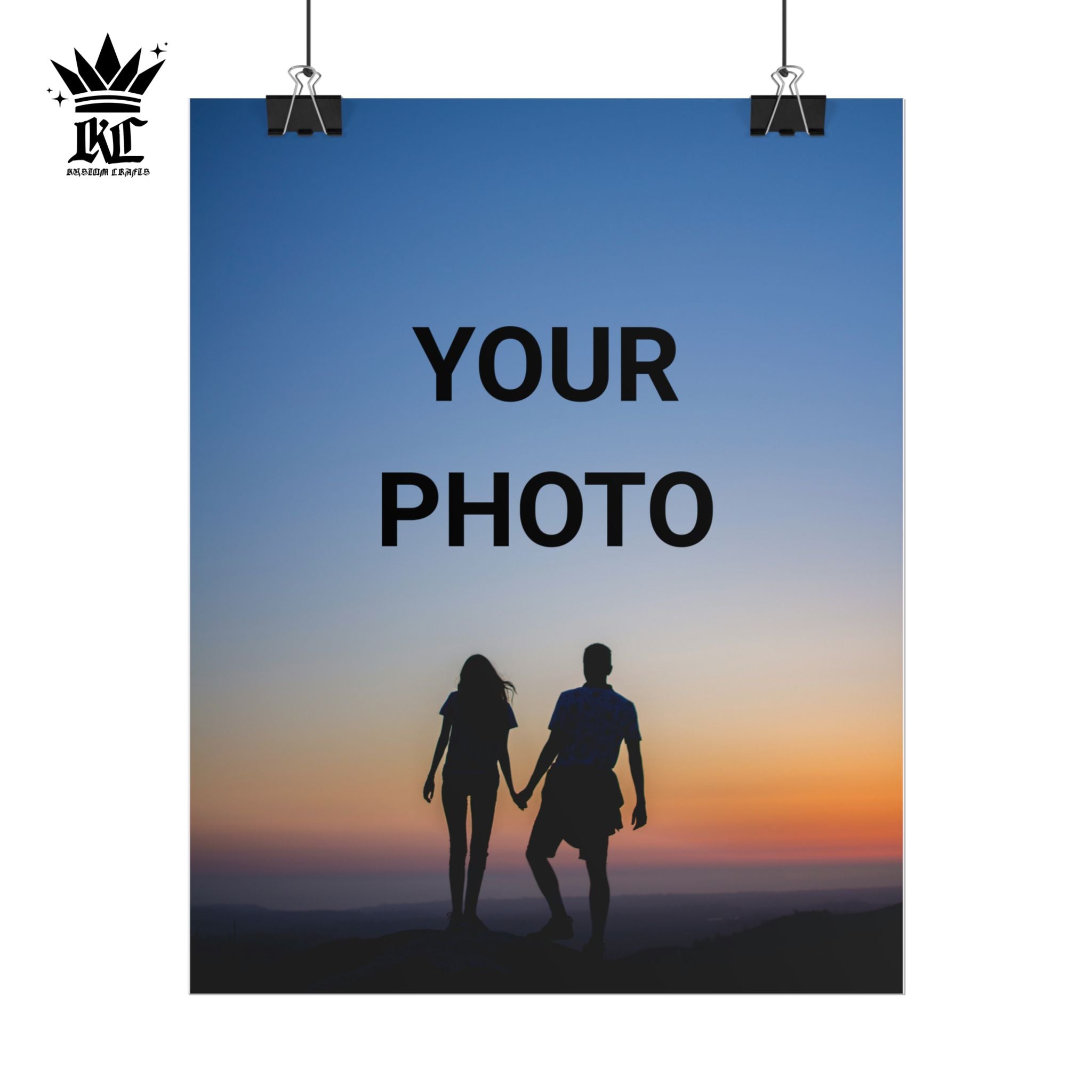 Custom Photo Poster — Rolled Print for Wall Art, Personalized Image