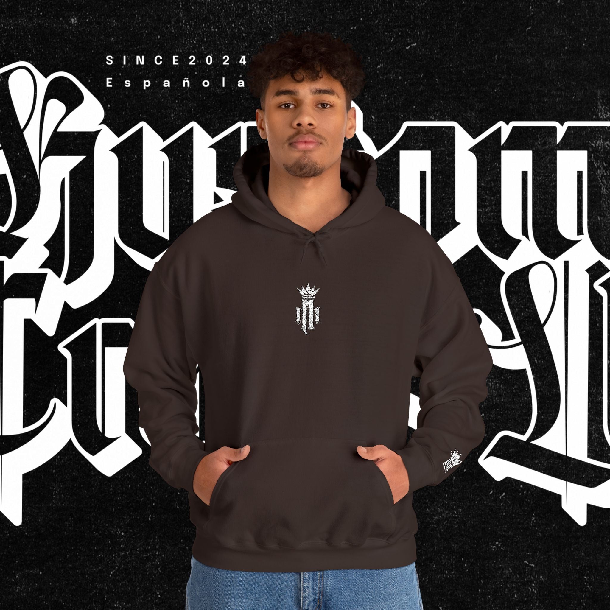 NM Monogram - Embroidered Hoodie