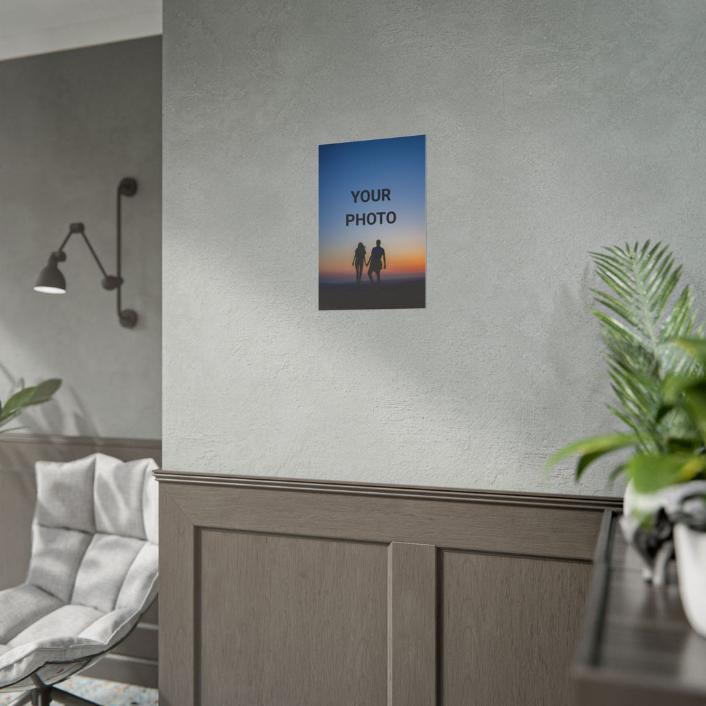 Custom Photo Poster — Rolled Print for Wall Art, Personalized Image