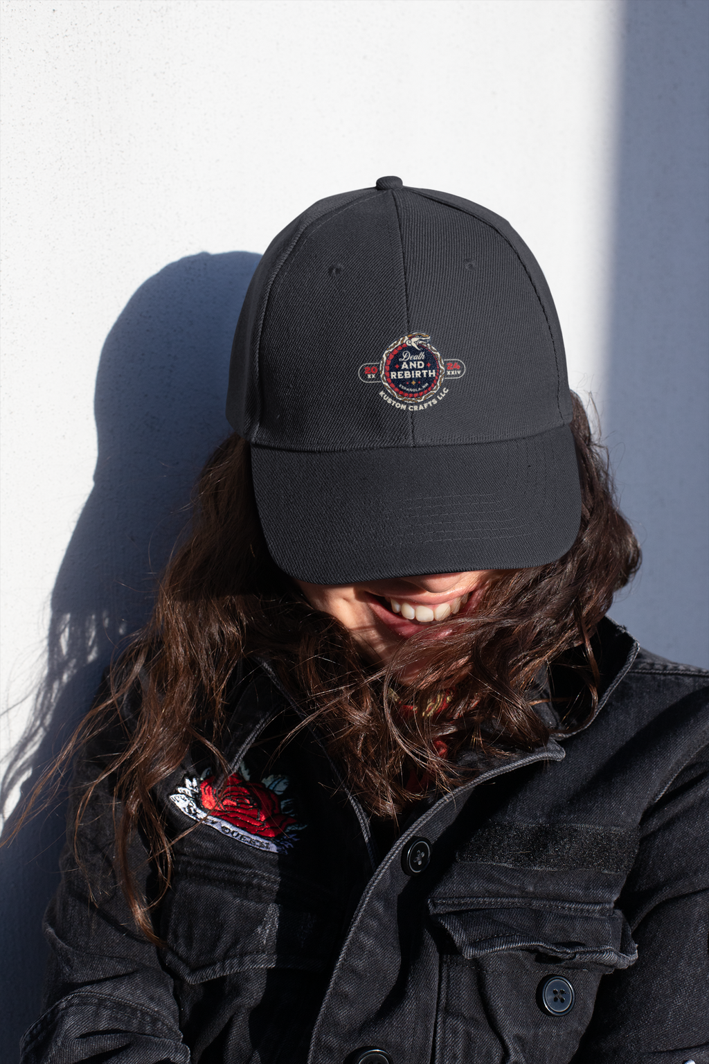 Death and Rebirth - Embroidered Cap