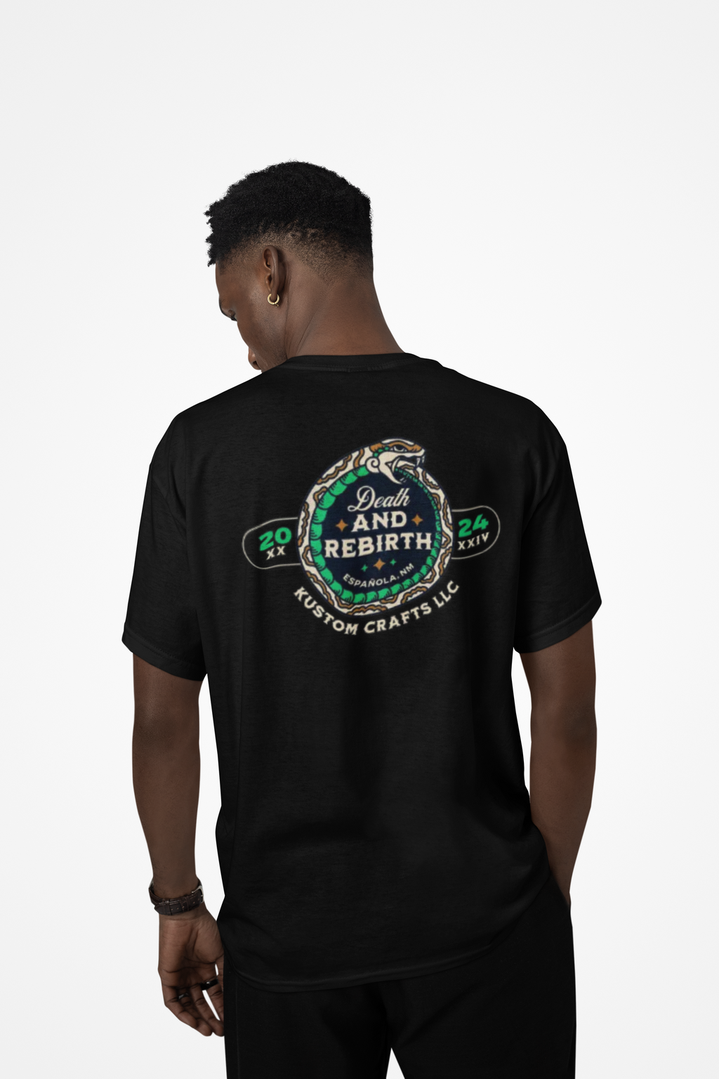 Death and Rebirth Snake Graphic Tee