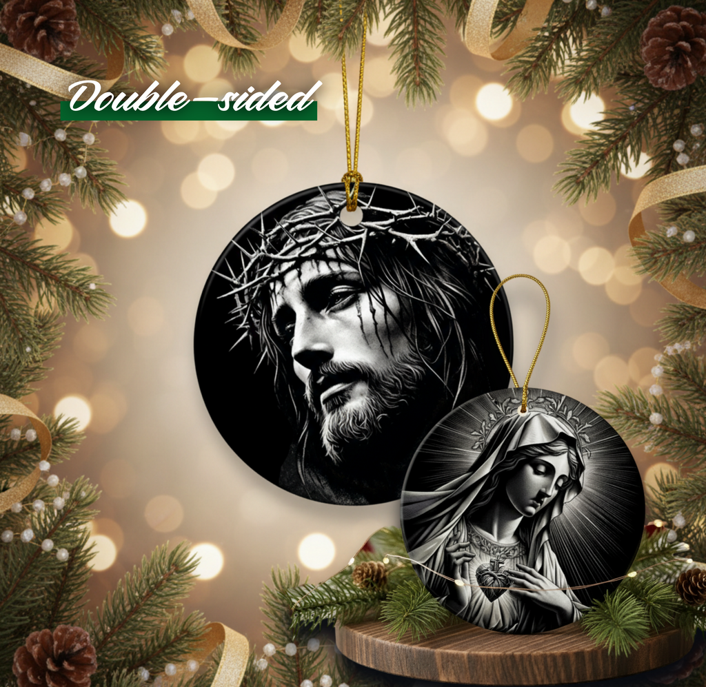 Jesus & Mary - Ornament