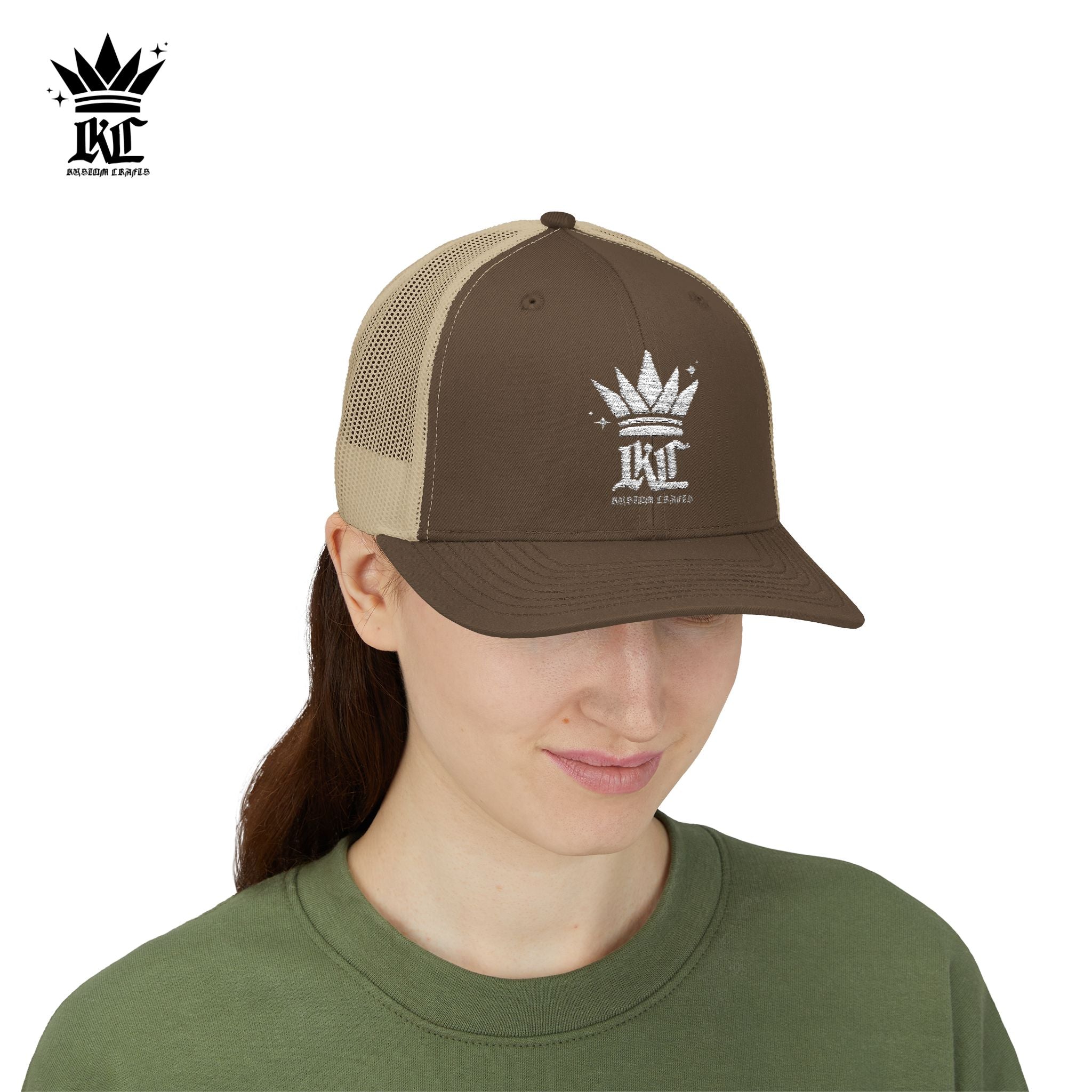 Personalized Logo Embroidered Trucker Cap