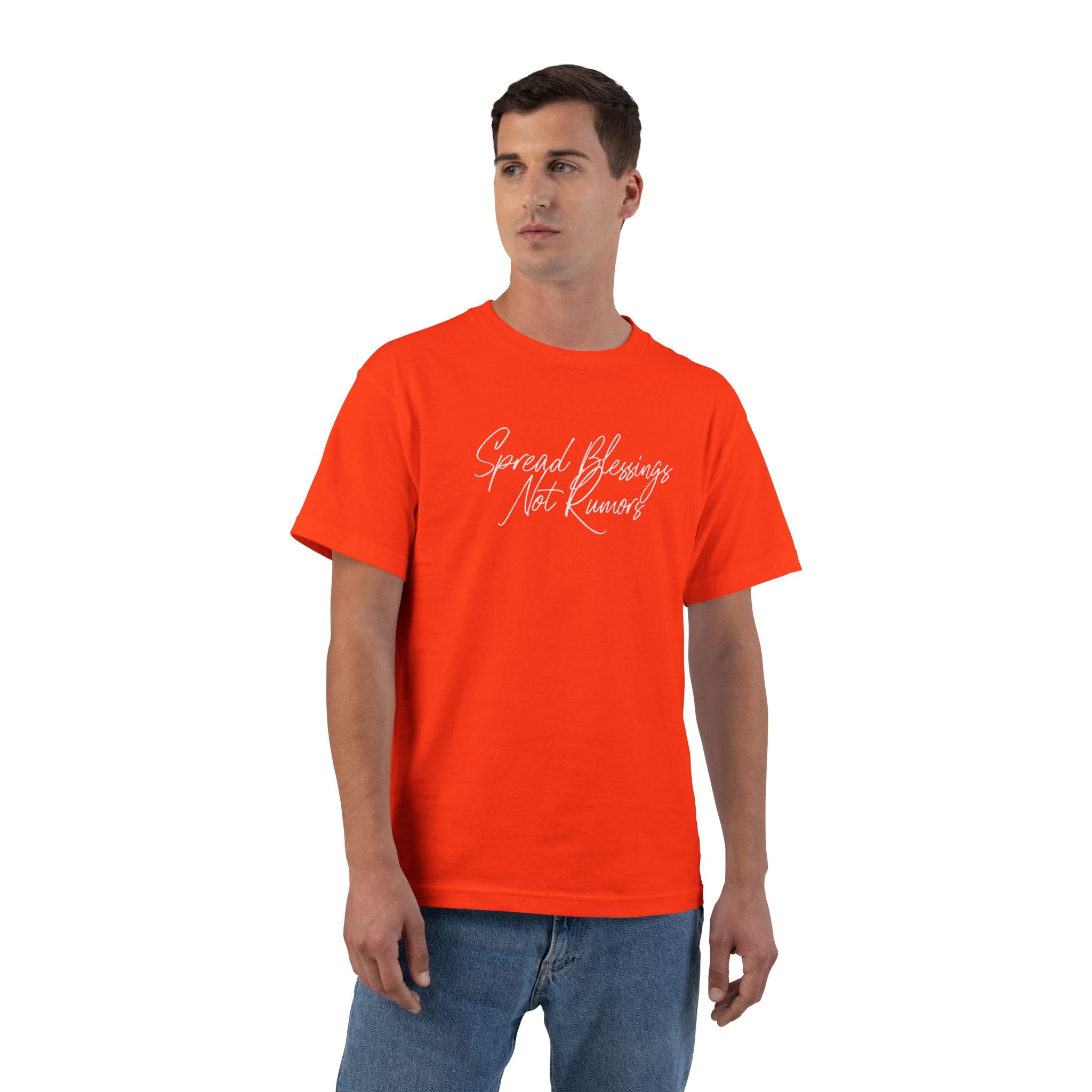 Spread Blessings Not Rumors - Script Tee
