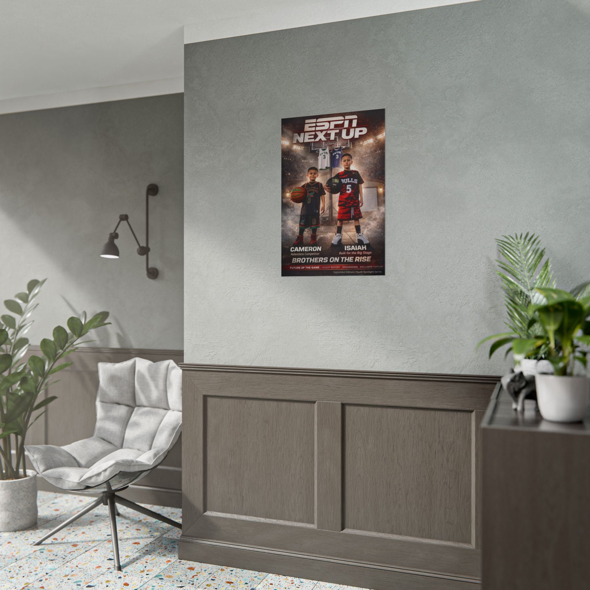 Chimyao Basketball (3) Rolled Poster — Sports Wall Art for Fans