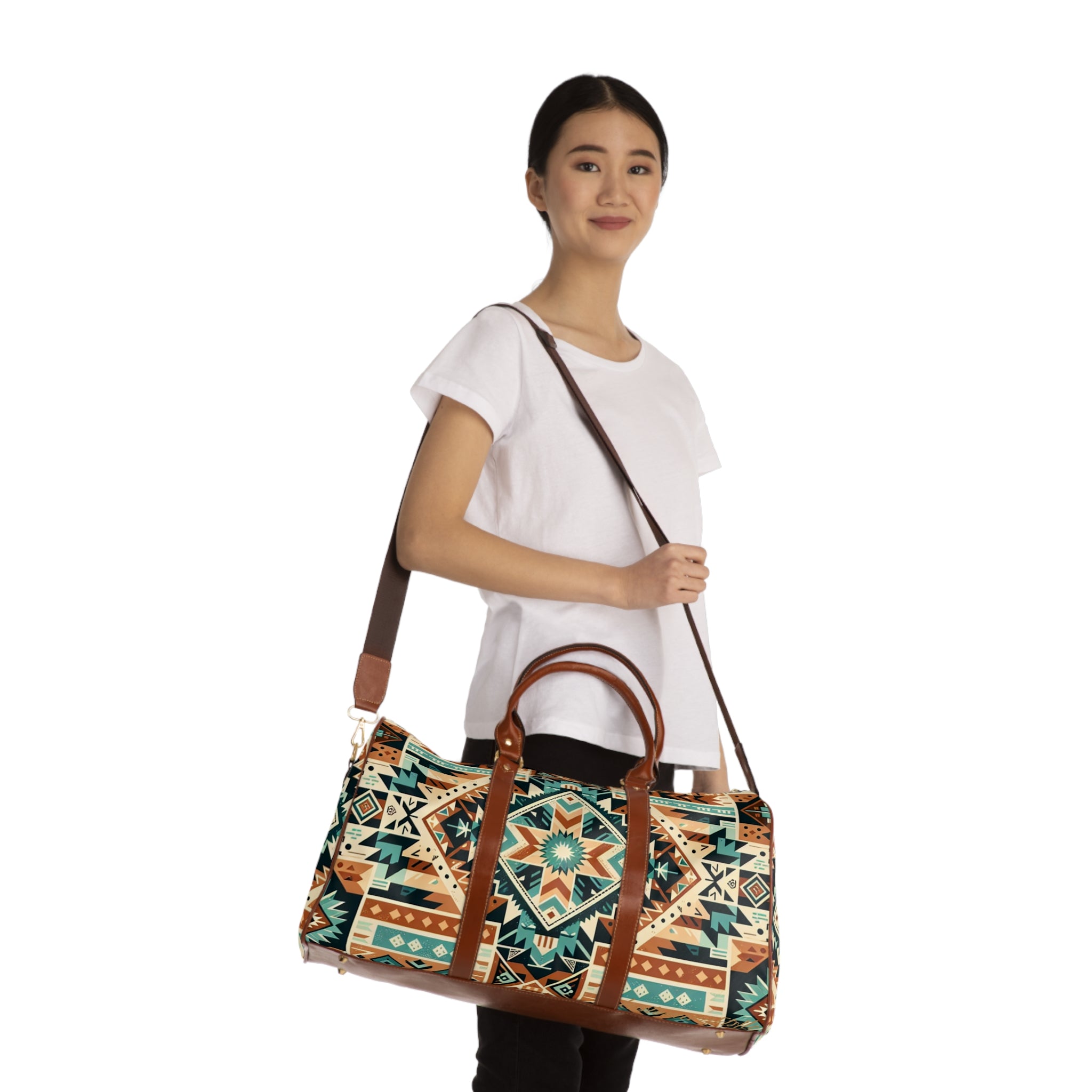 Southwestern Waterproof Travel Duffle Bag