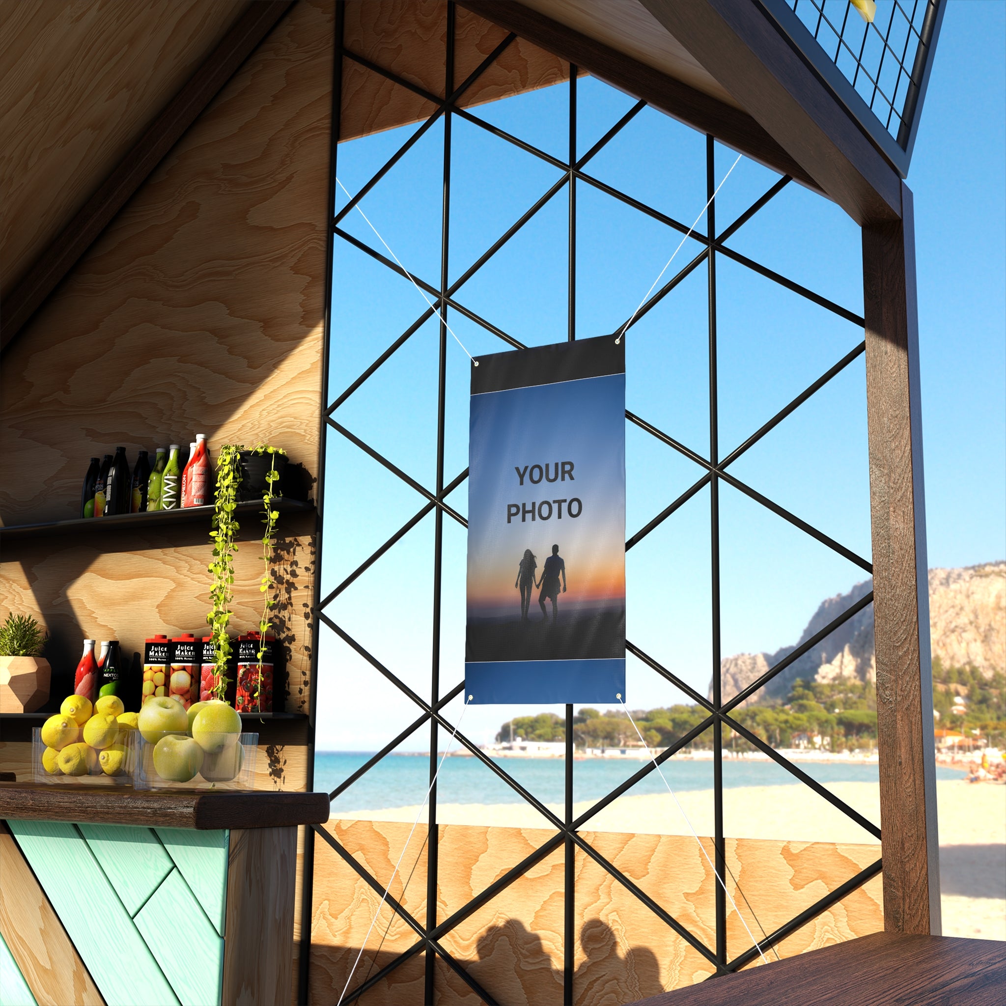 Custom Matte Banner — Personalized Outdoor/Indoor Vinyl Sign