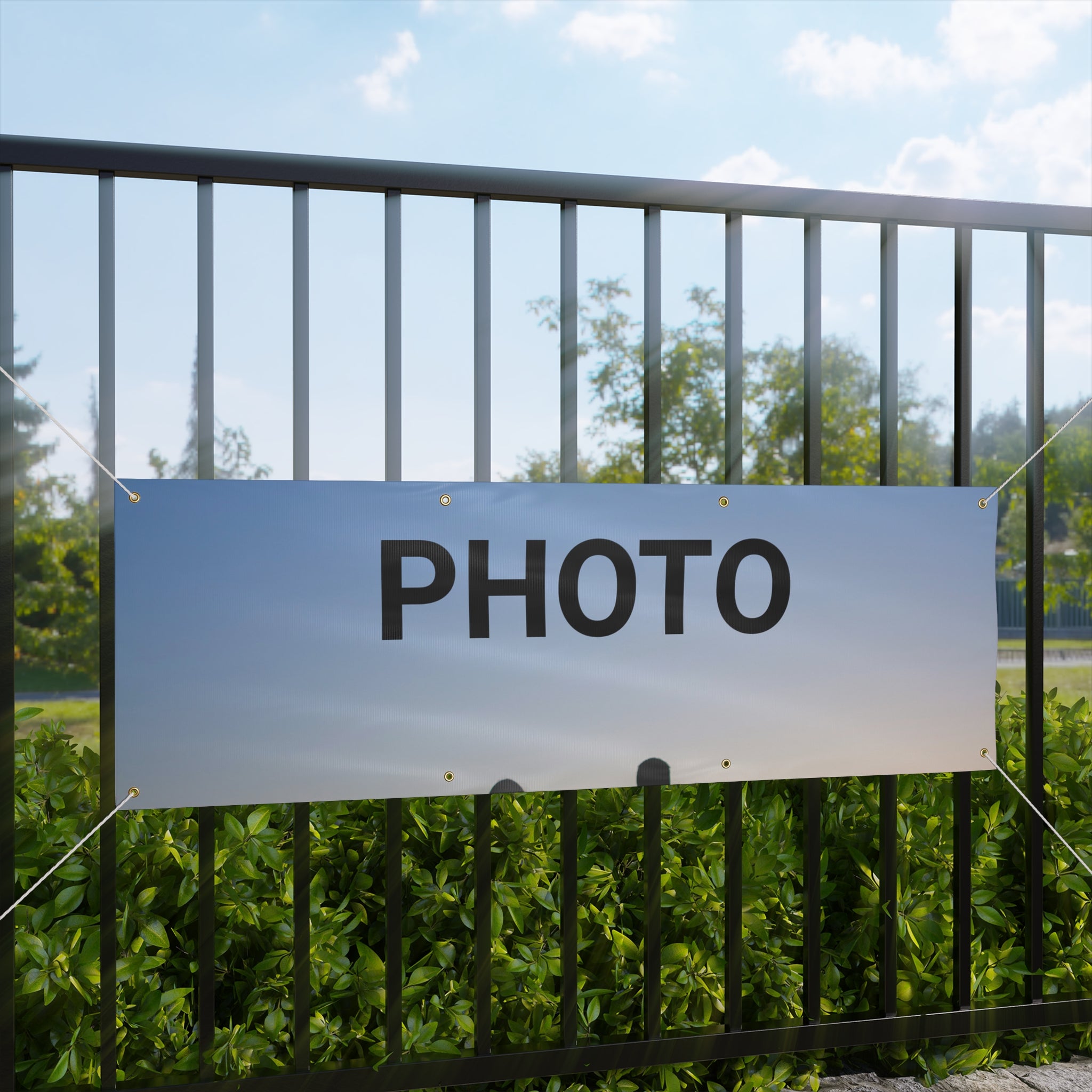 Custom Matte Banner — Personalized Outdoor/Indoor Vinyl Sign