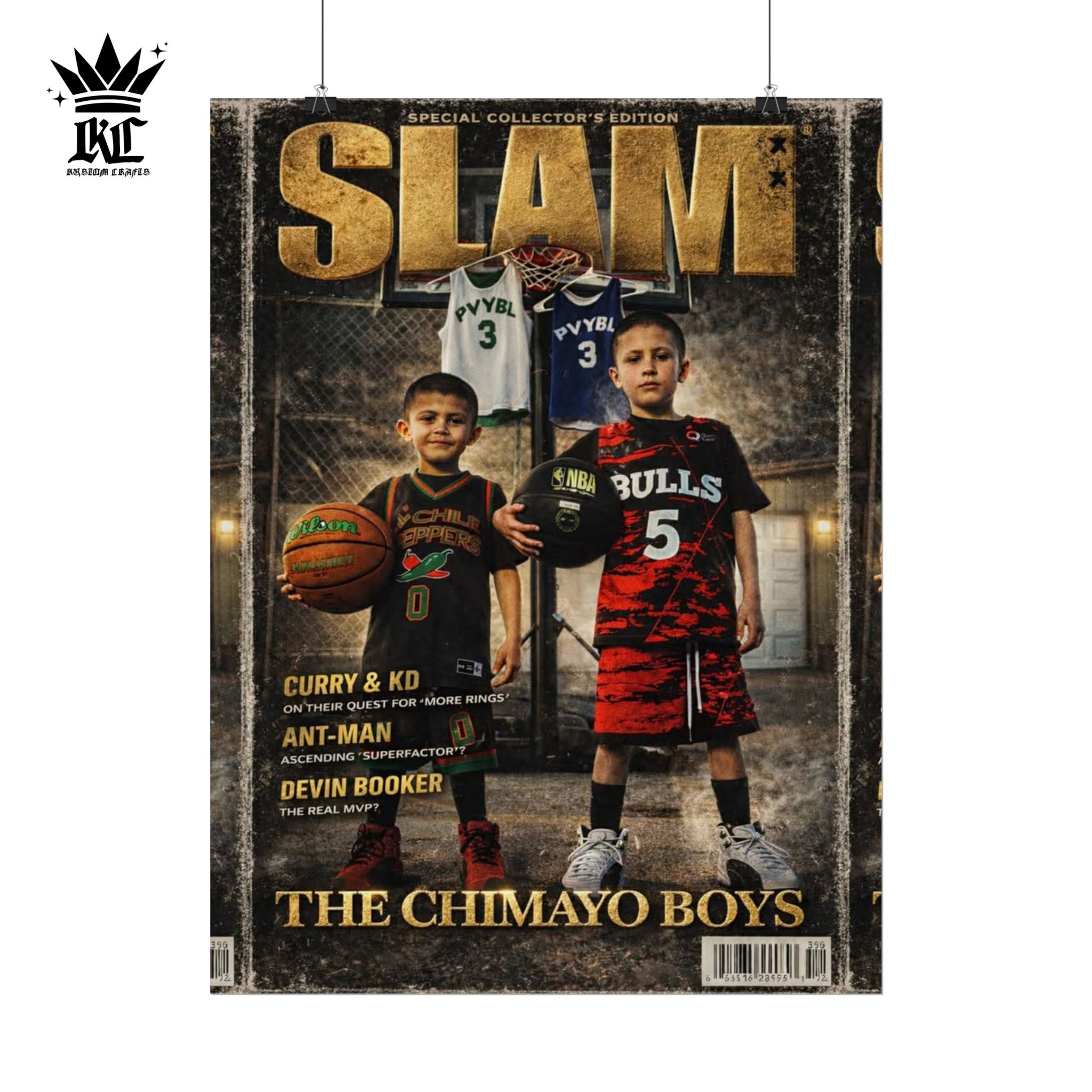 Chimyao Basketball Rolled Poster — Sports Wall Art for Fans