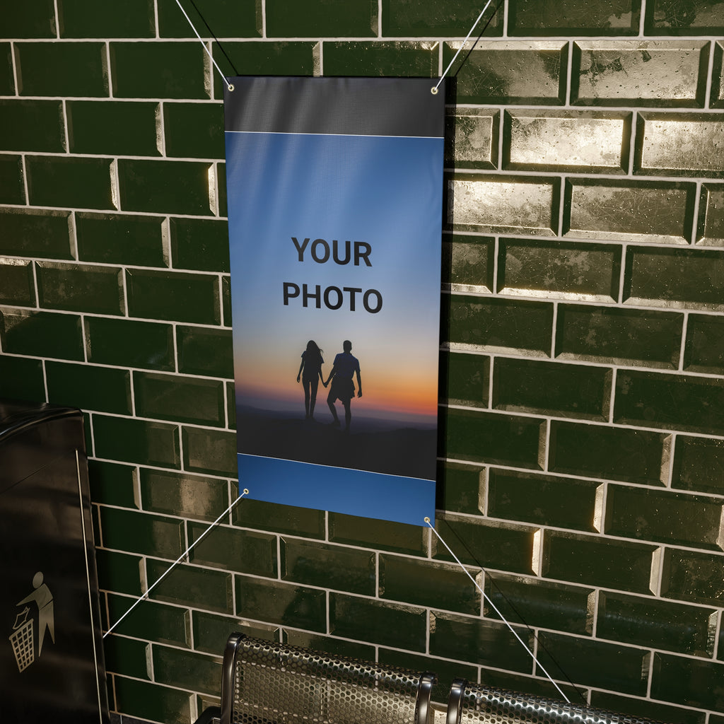 Custom Matte Banner — Personalized Outdoor/Indoor Vinyl Sign