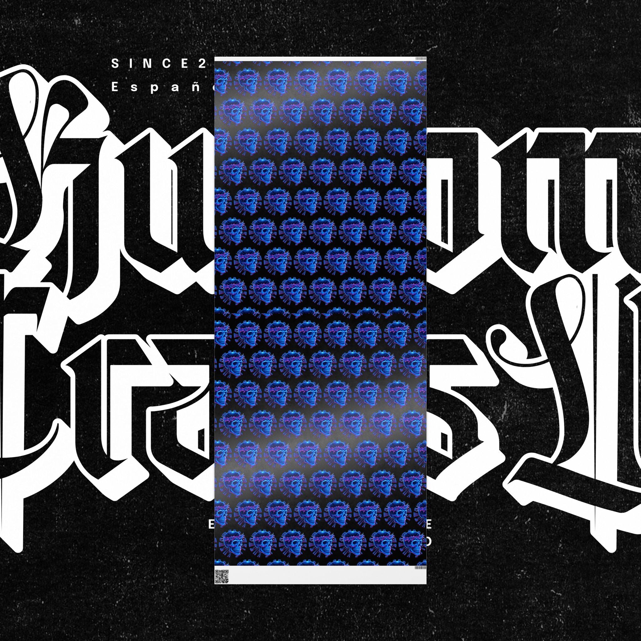 Neon Crown of Thorns — Wrapping Paper