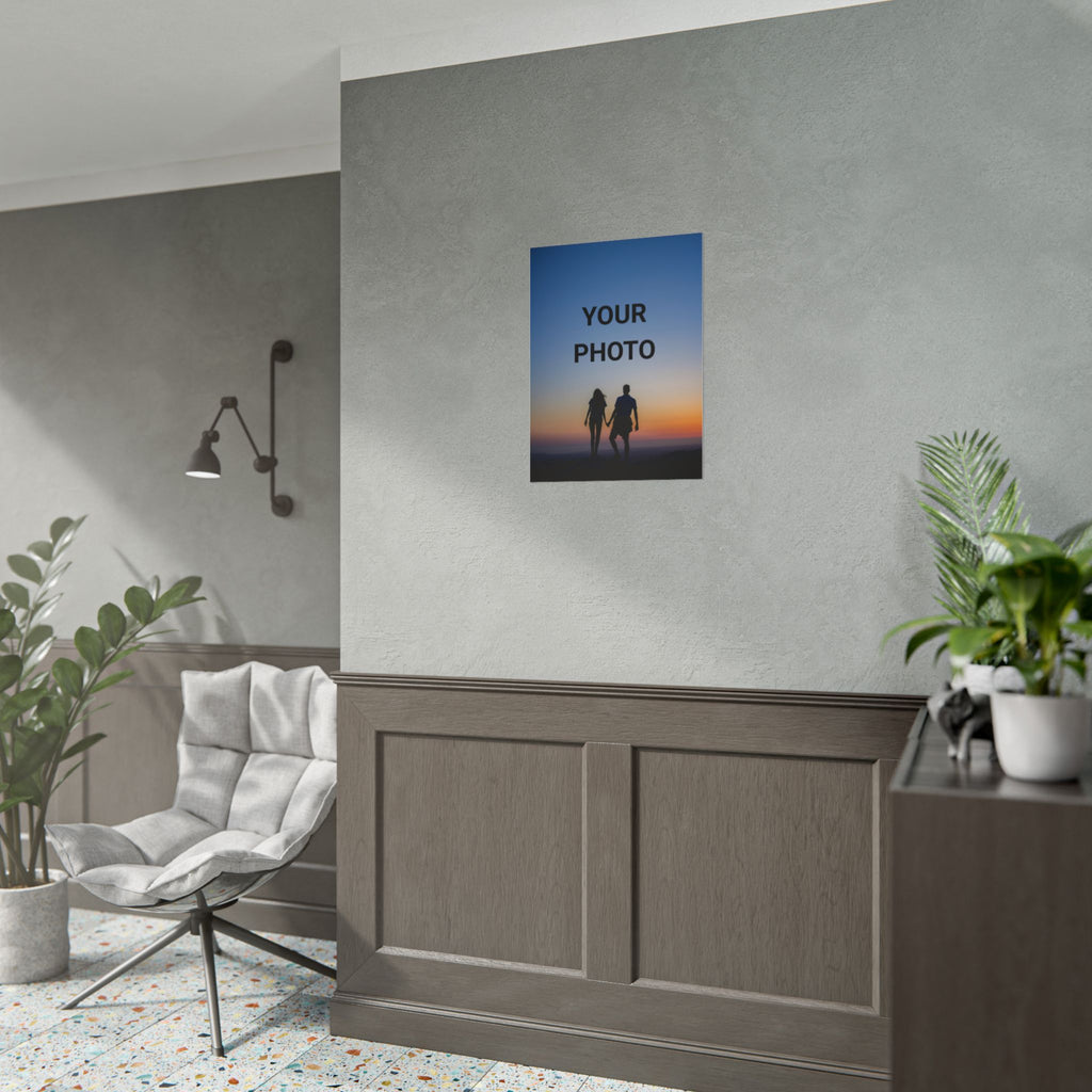 Custom Photo Poster — Rolled Print for Wall Art, Personalized Image