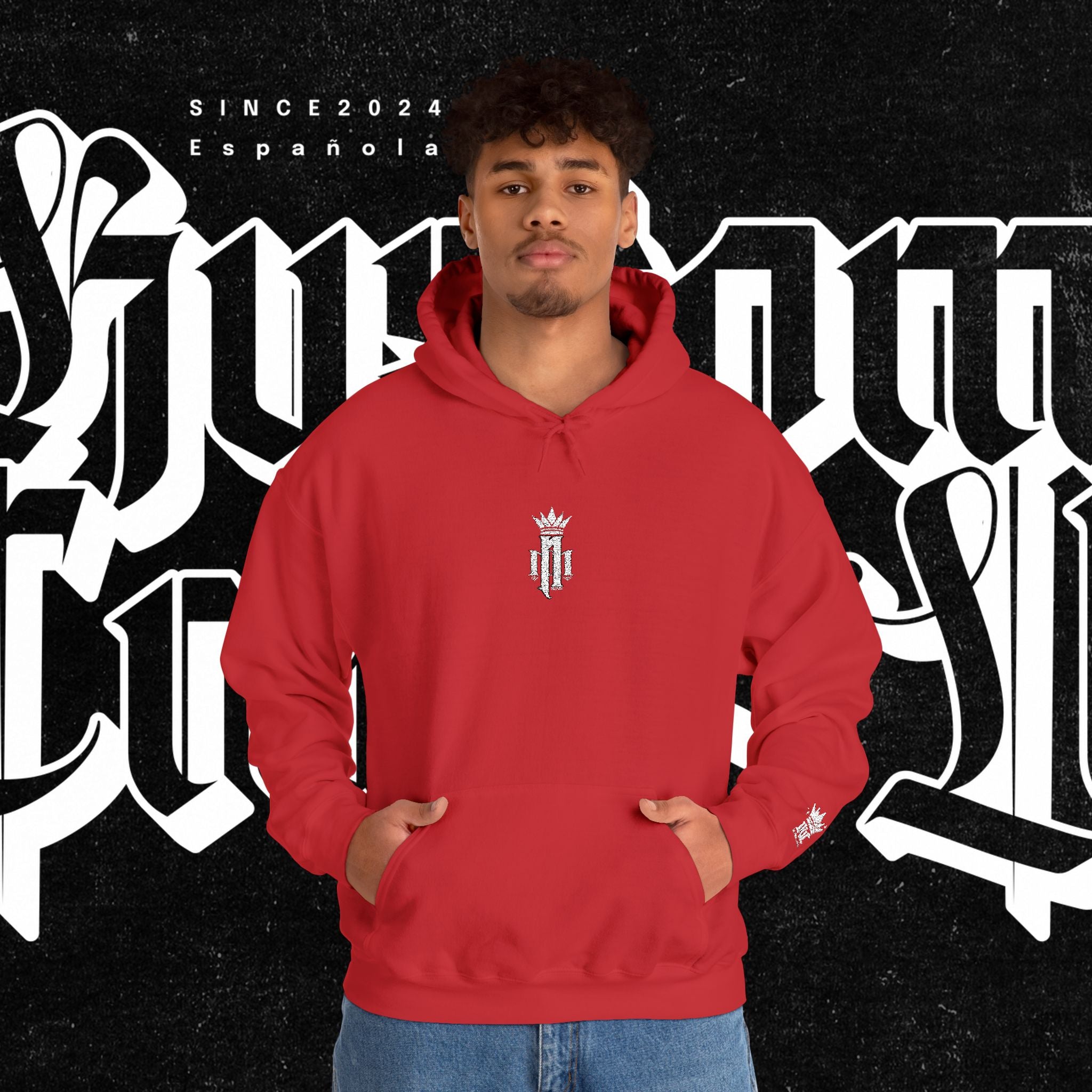 NM Monogram - Embroidered Hoodie