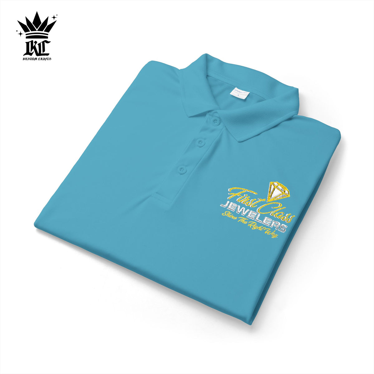Embroidered First Class Logo