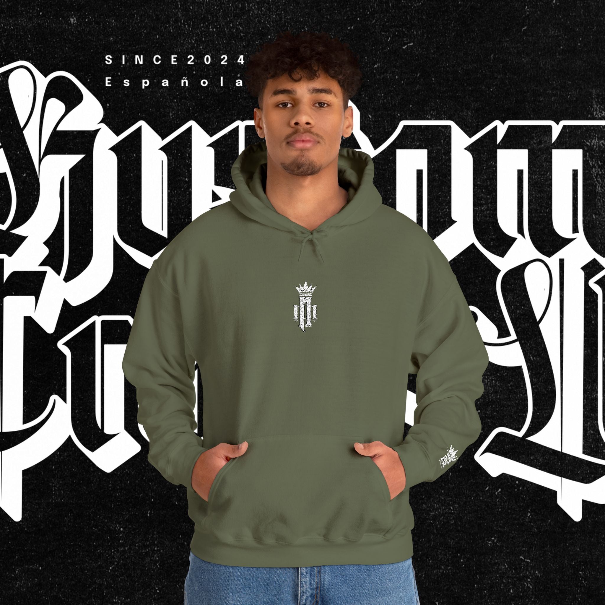 NM Monogram - Embroidered Hoodie