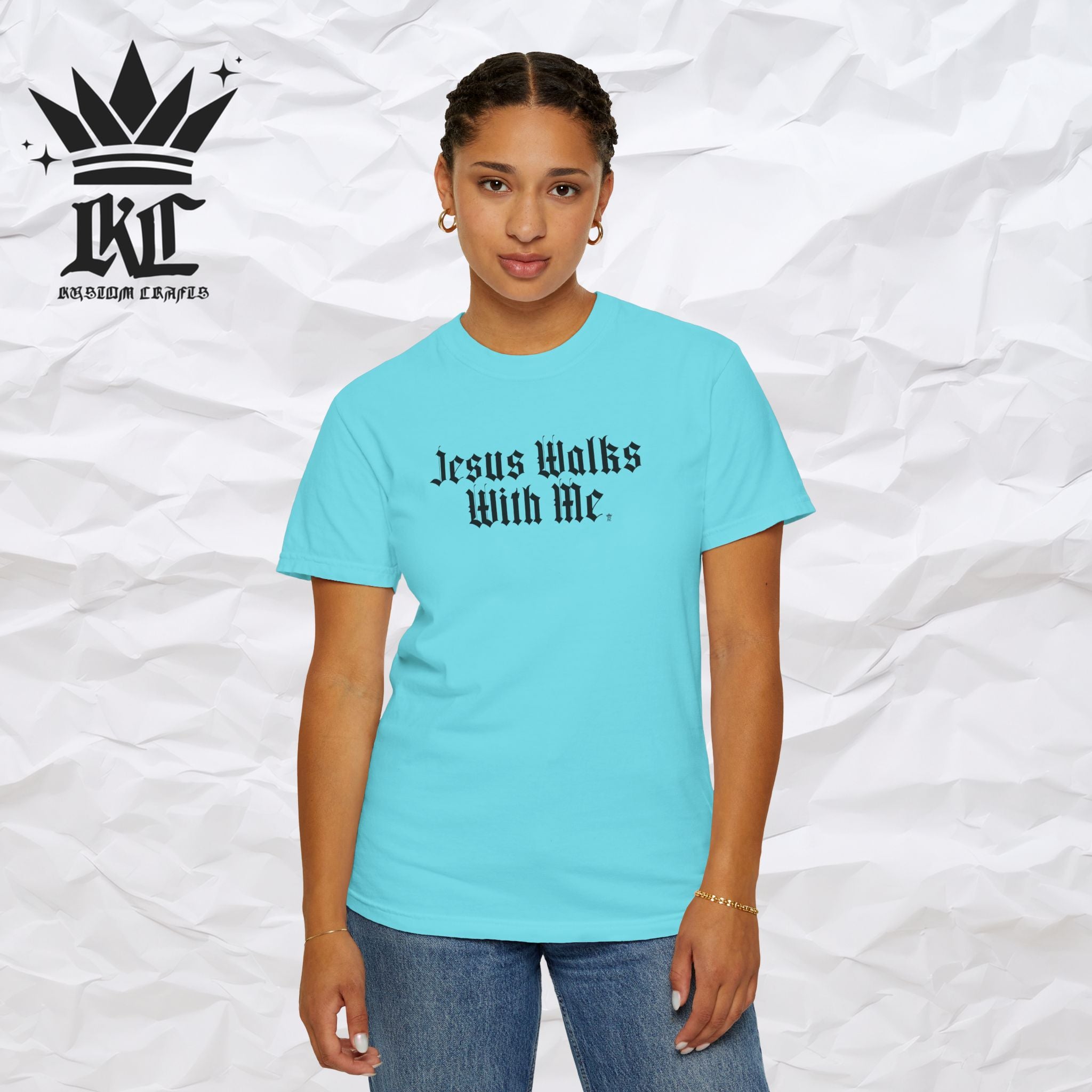 Jesus Walks with Me - Tee